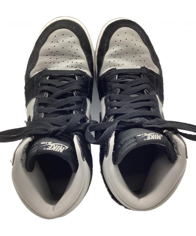 中古・古着通販】NIKE (ナイキ) AIR JORDAN 1 RETRO HIGH OG ブラック