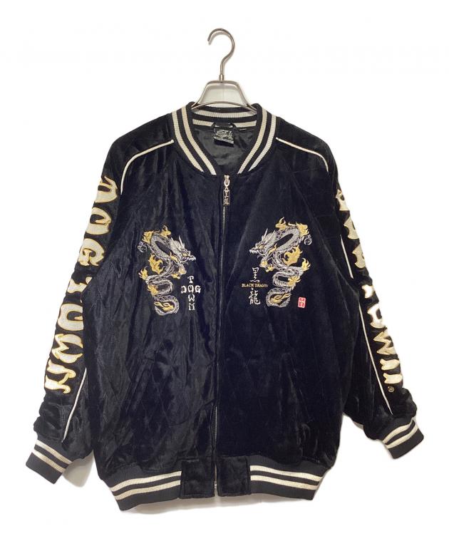DOG TOWN スカジャン 中古・古着通販】DOG TOWN (ドッグ タウン) スカジャン ブラック