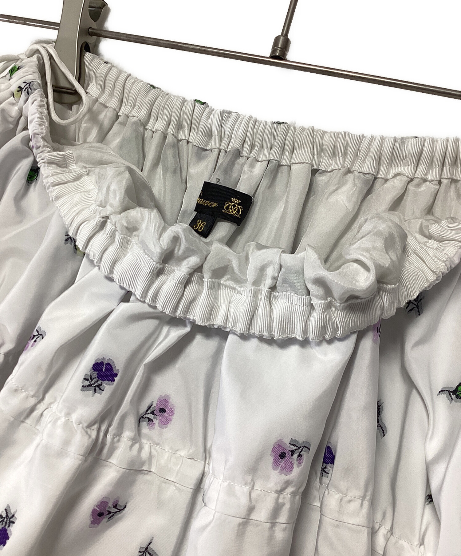 中古・古着通販】DRAWER (ドゥロワー) ジャガード タフタ イージー