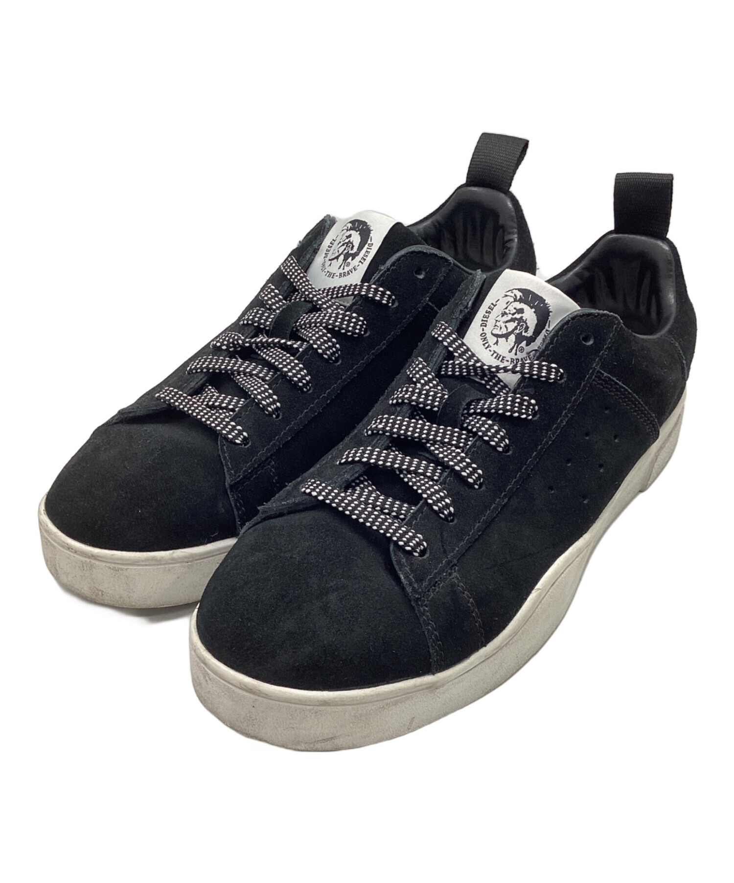 DIESEL 新品未使用 ローカットスニーカー 中古・古着通販】DIESEL (ディーゼル) ローカットスニーカー ブラック