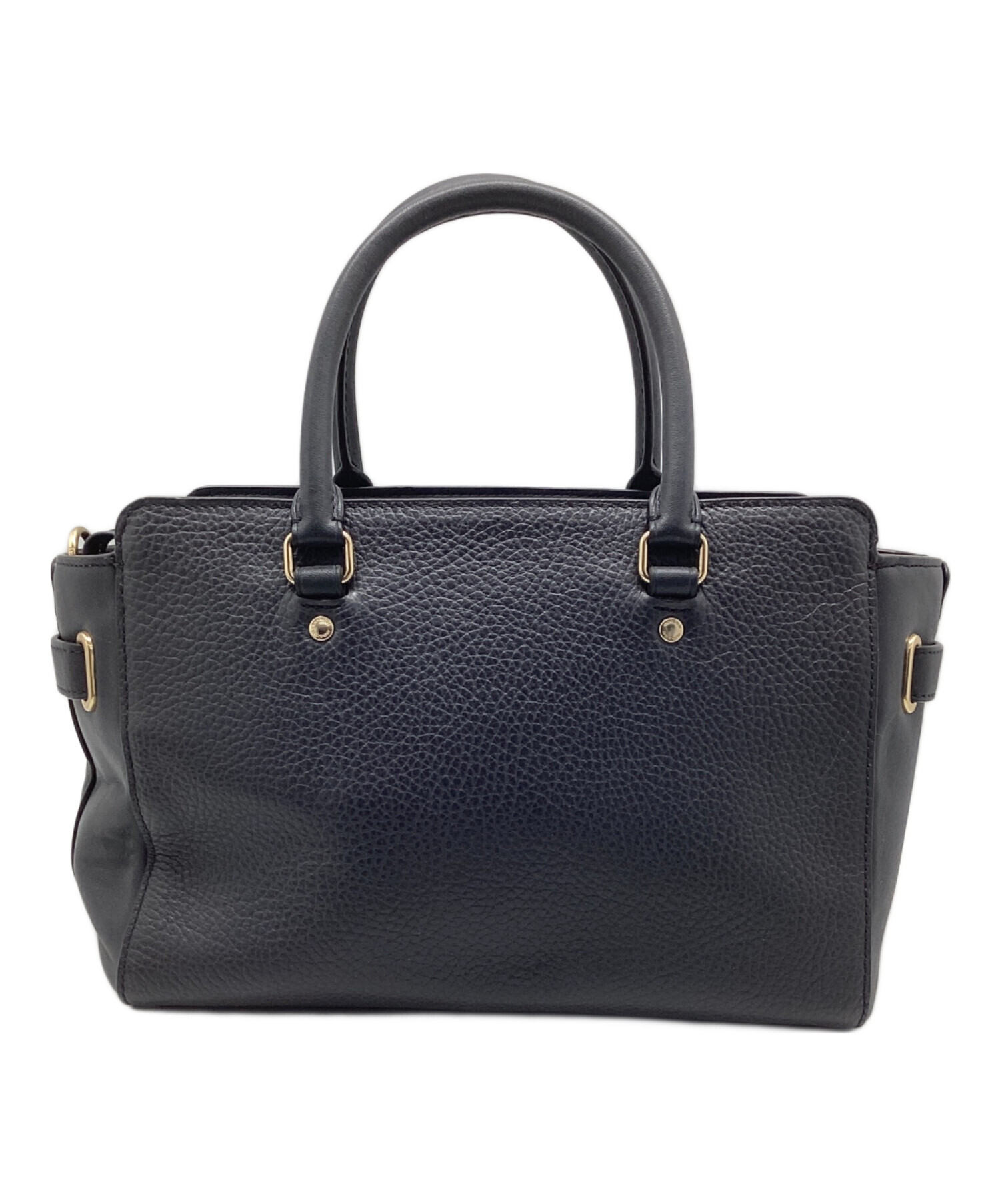 COACH ツーウェイバック良品 中古・古着通販】COACH (コーチ) 2WAYバッグ ネイビー｜ブランド・古着