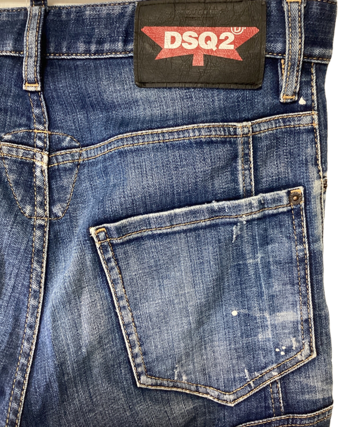 中古・古着通販】DSQUARED2 (ディースクエアード) デニムパンツ