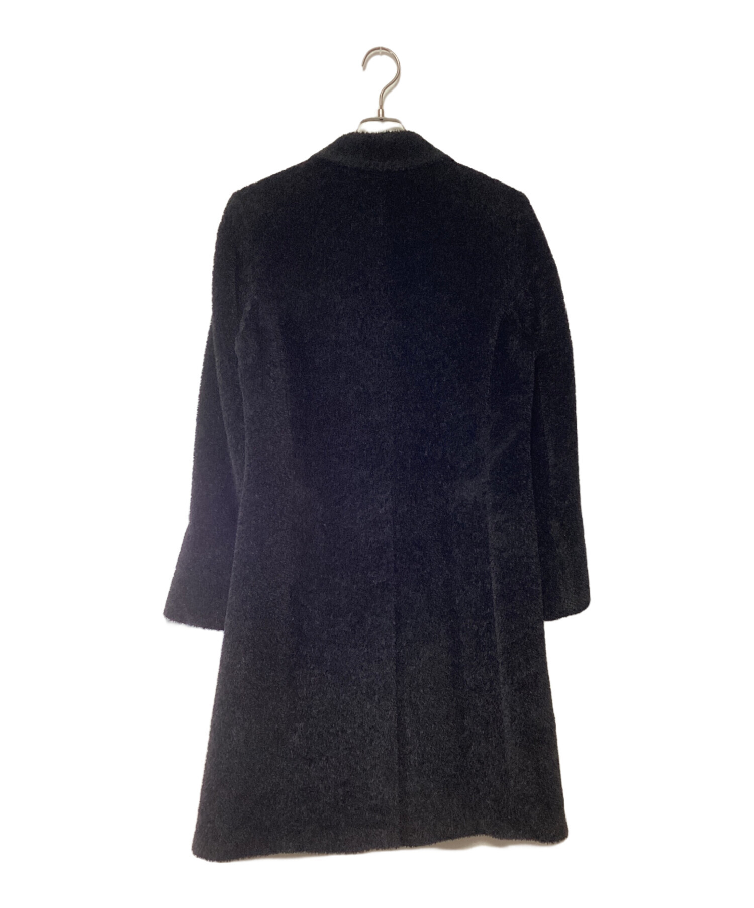 中古・古着通販】MaxMara (マックスマーラ) コート ブラック サイズ:40 