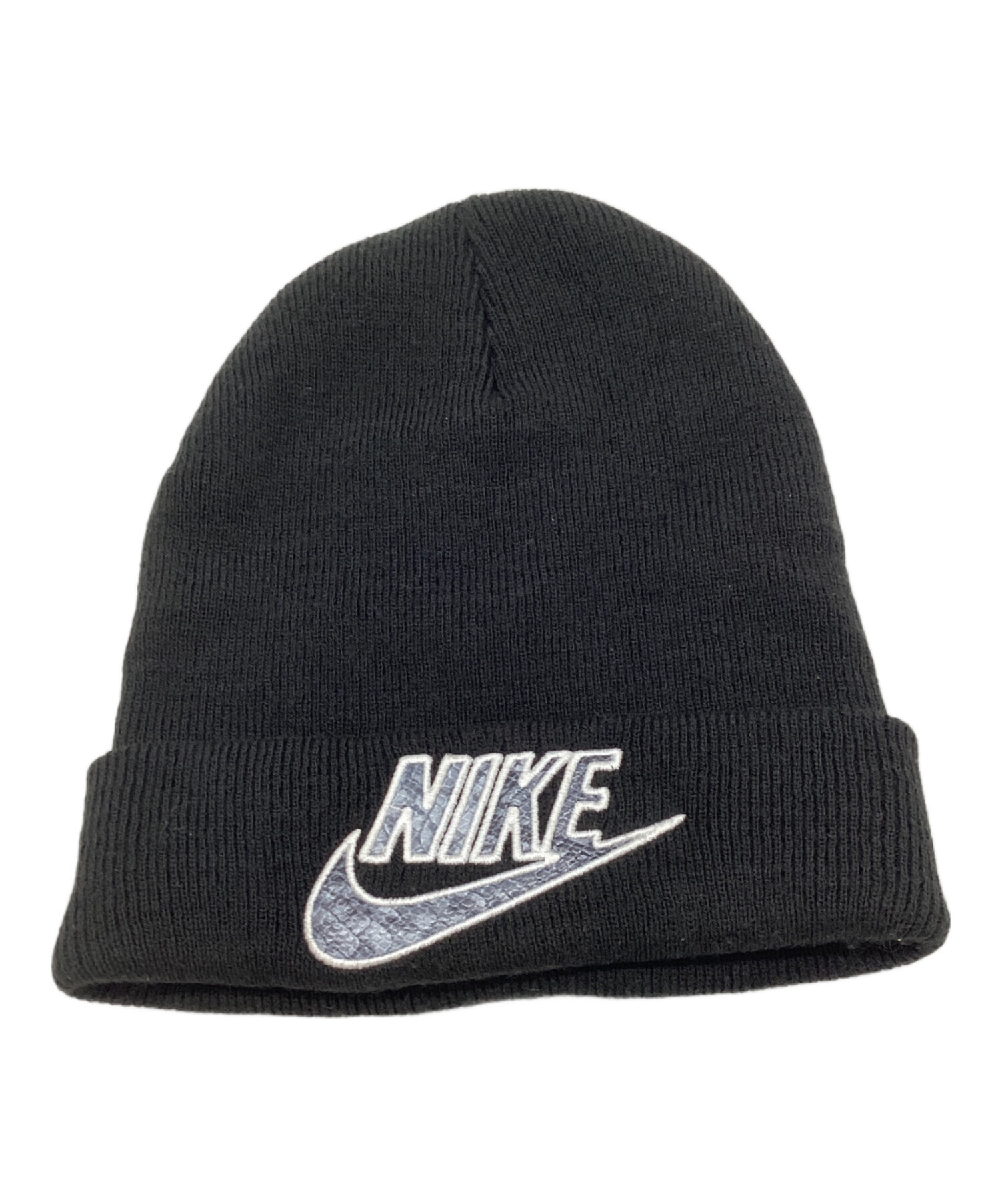 Supreme NIKE シュプリーム　ナイキ　ニット帽　ビーニー　ブラック　黒 中古・古着通販】NIKE (ナイキ) SUPREME (シュプリーム) ニット帽