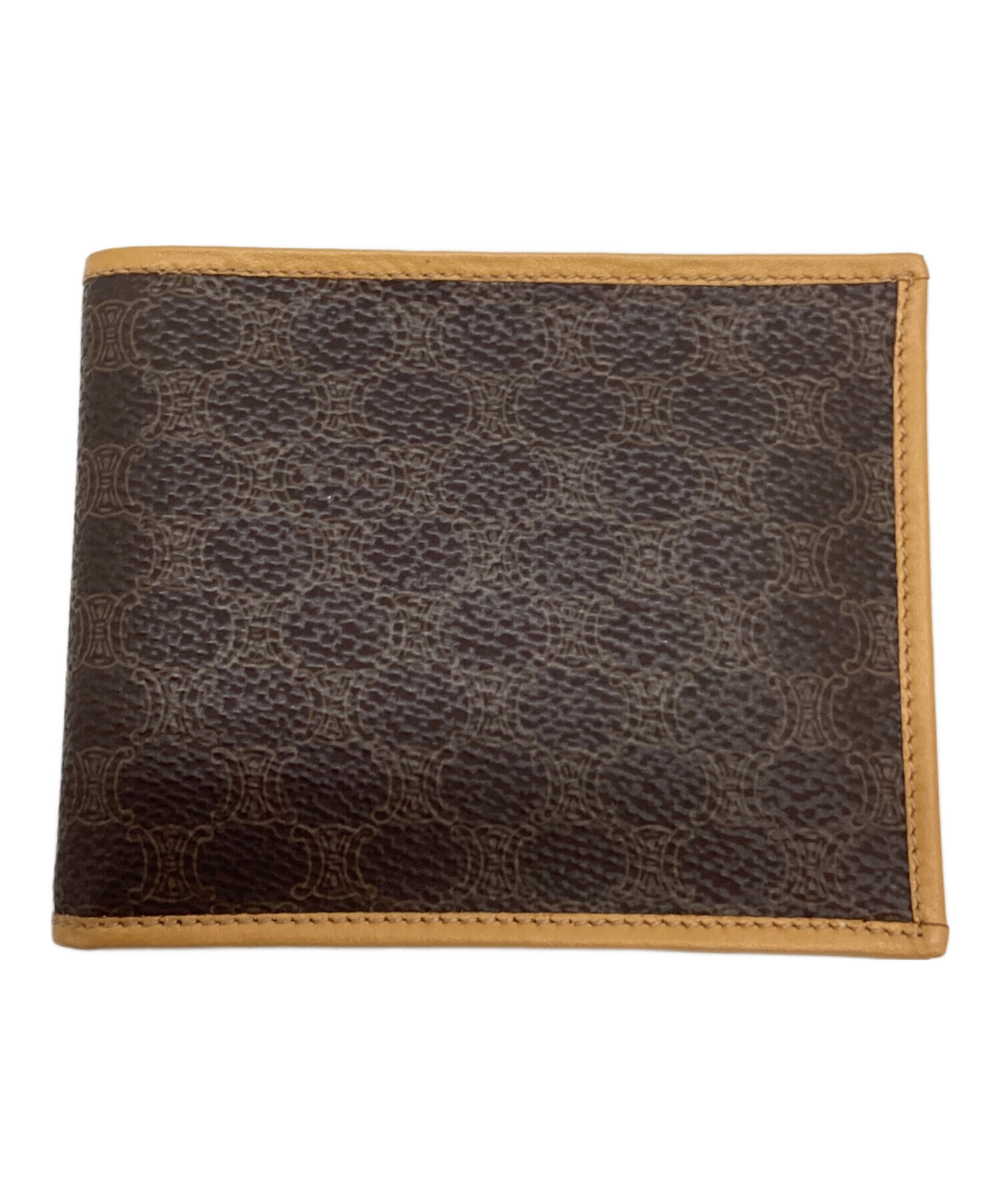 中古・古着通販】CELINE (セリーヌ) 2つ折り財布 ブラウン｜ブランド