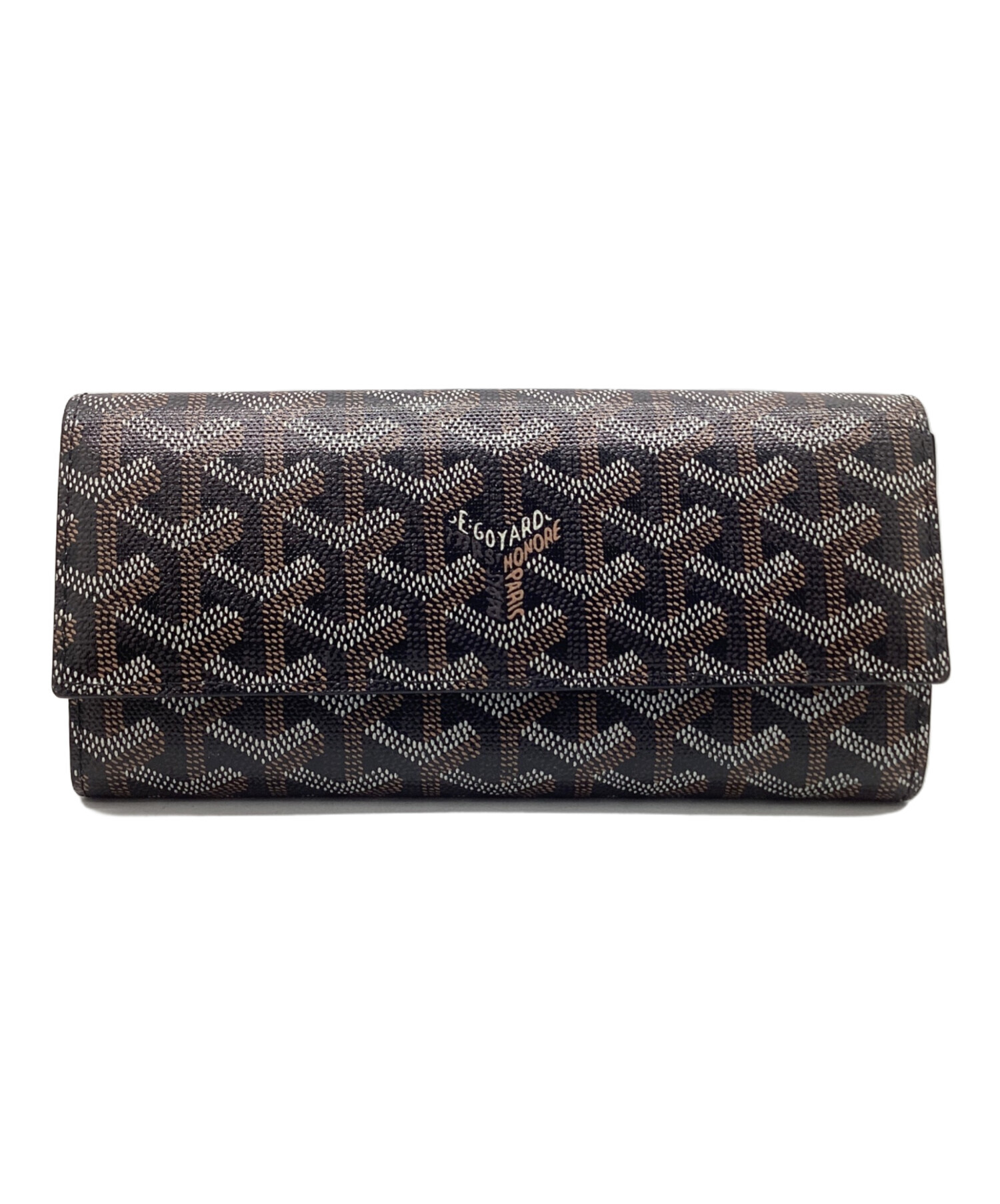 中古・古着通販】GOYARD (ゴヤール) 長財布 ブラウン｜ブランド・古着
