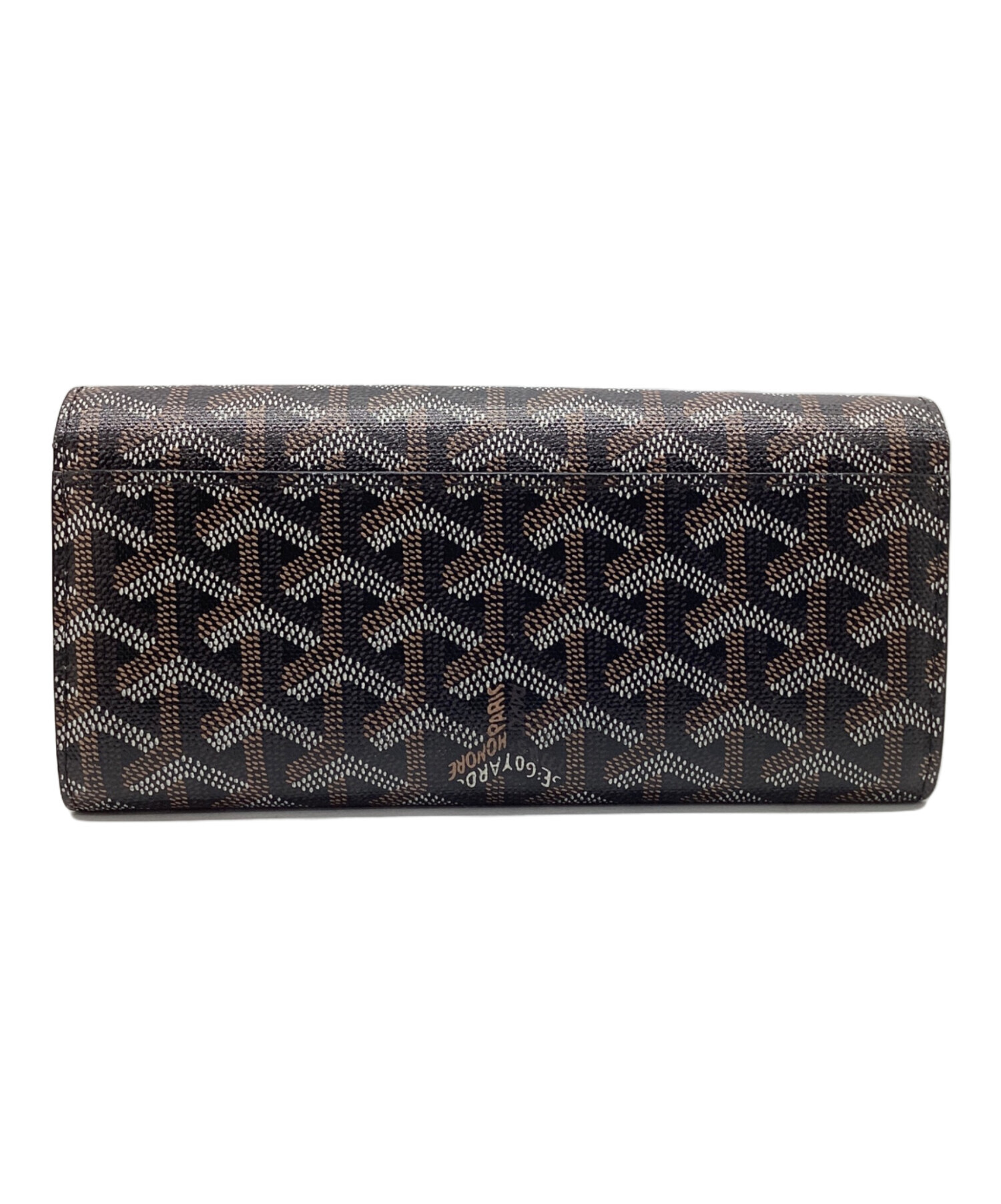 ひ*ん様 【新品未使用】ゴヤール GOYARD 長財布 フランス製 ヴィンテージ 中古・古着通販】GOYARD (ゴヤール) 長財布 ブラウン｜ブランド・古着