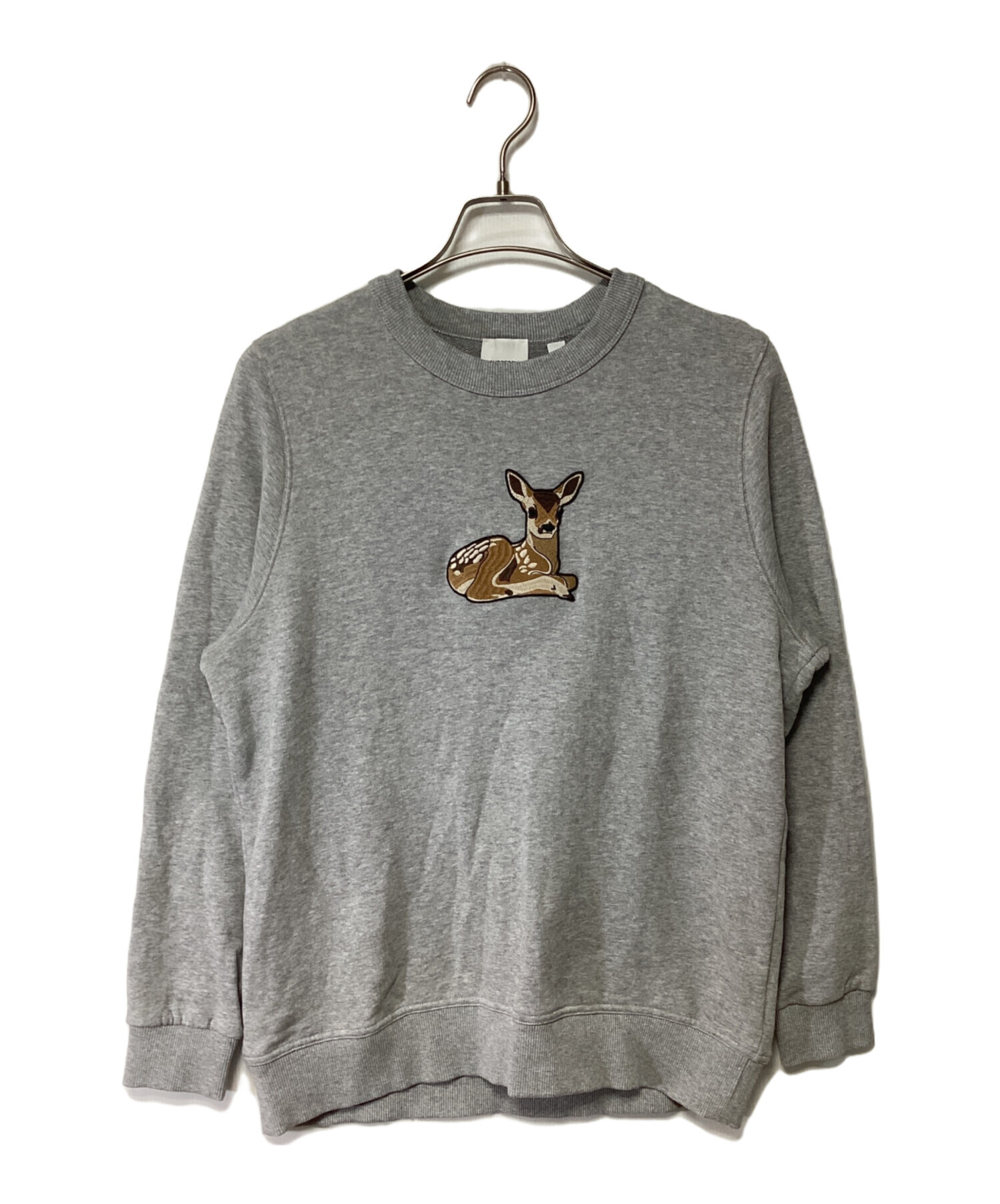 中古・古着通販】BURBERRY (バーバリー) スウェット グレー サイズ:M