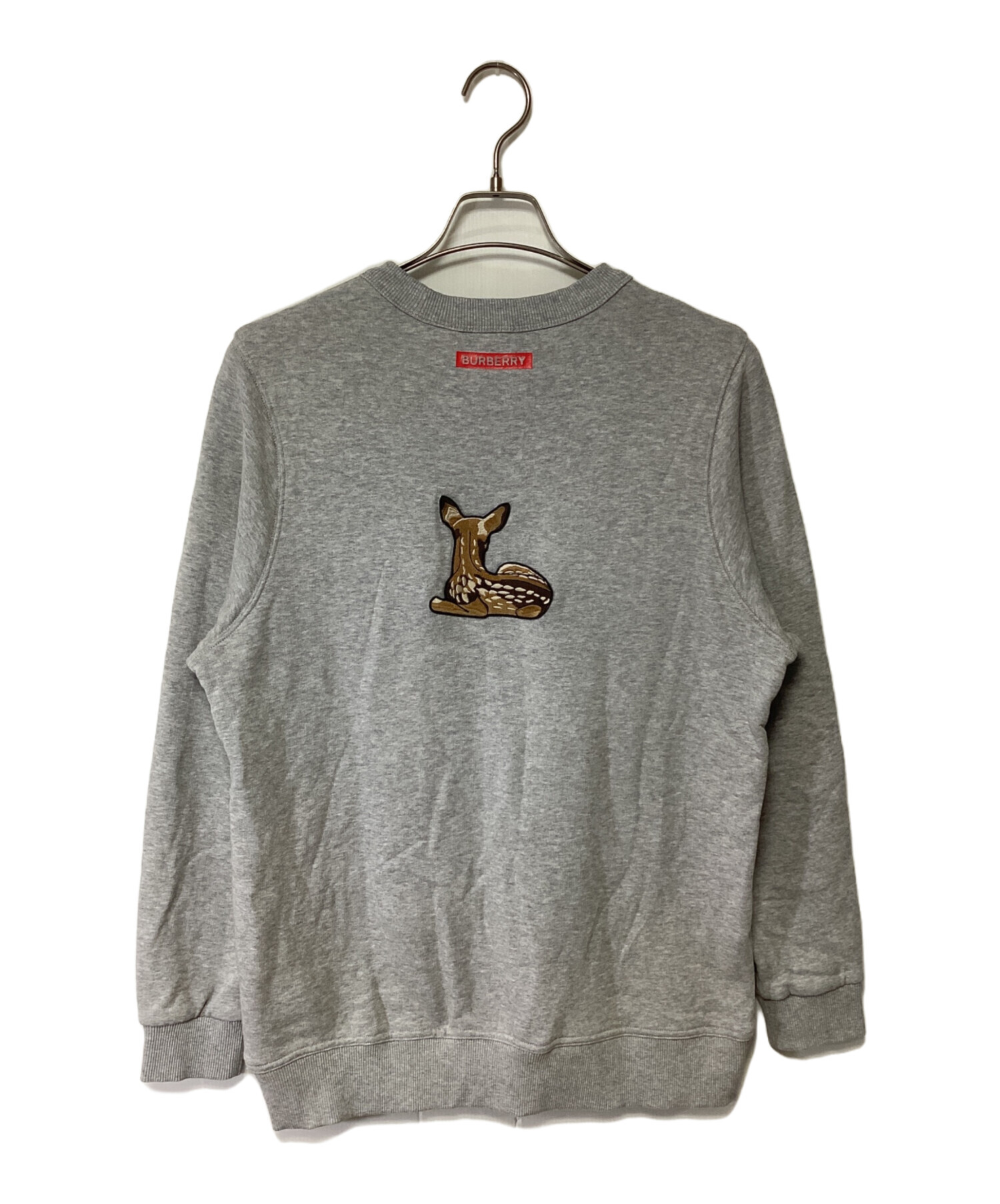 中古・古着通販】BURBERRY (バーバリー) スウェット グレー サイズ:M