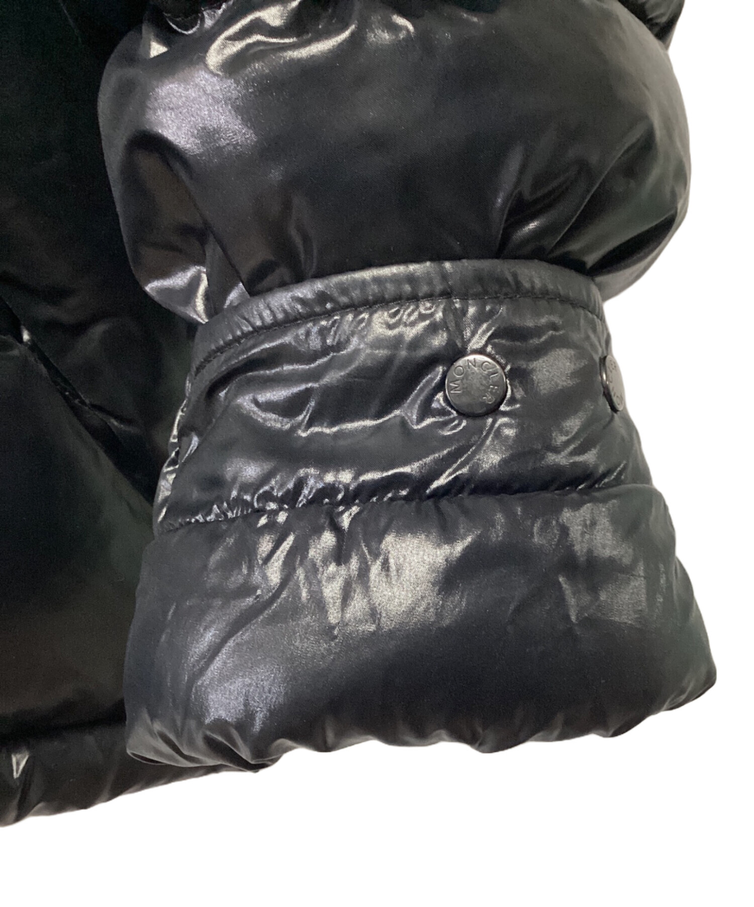中古・古着通販】MONCLER (モンクレール) ダウンジャケット ブラック 