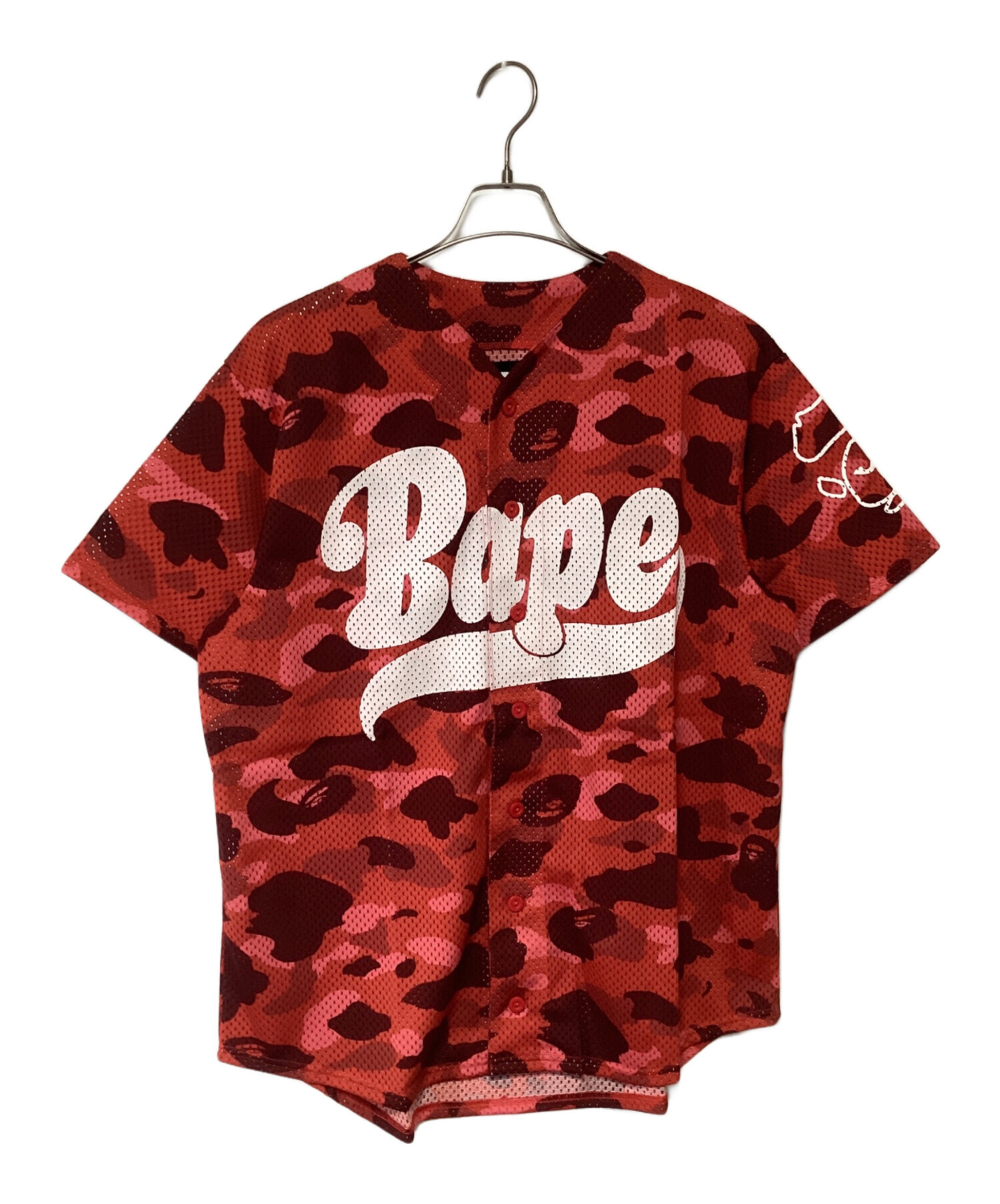 A BATHING APE  コラボ ゲームシャツ 中古・古着通販】A BATHING APE (アベイシングエイプ) #88ゲームシャツ