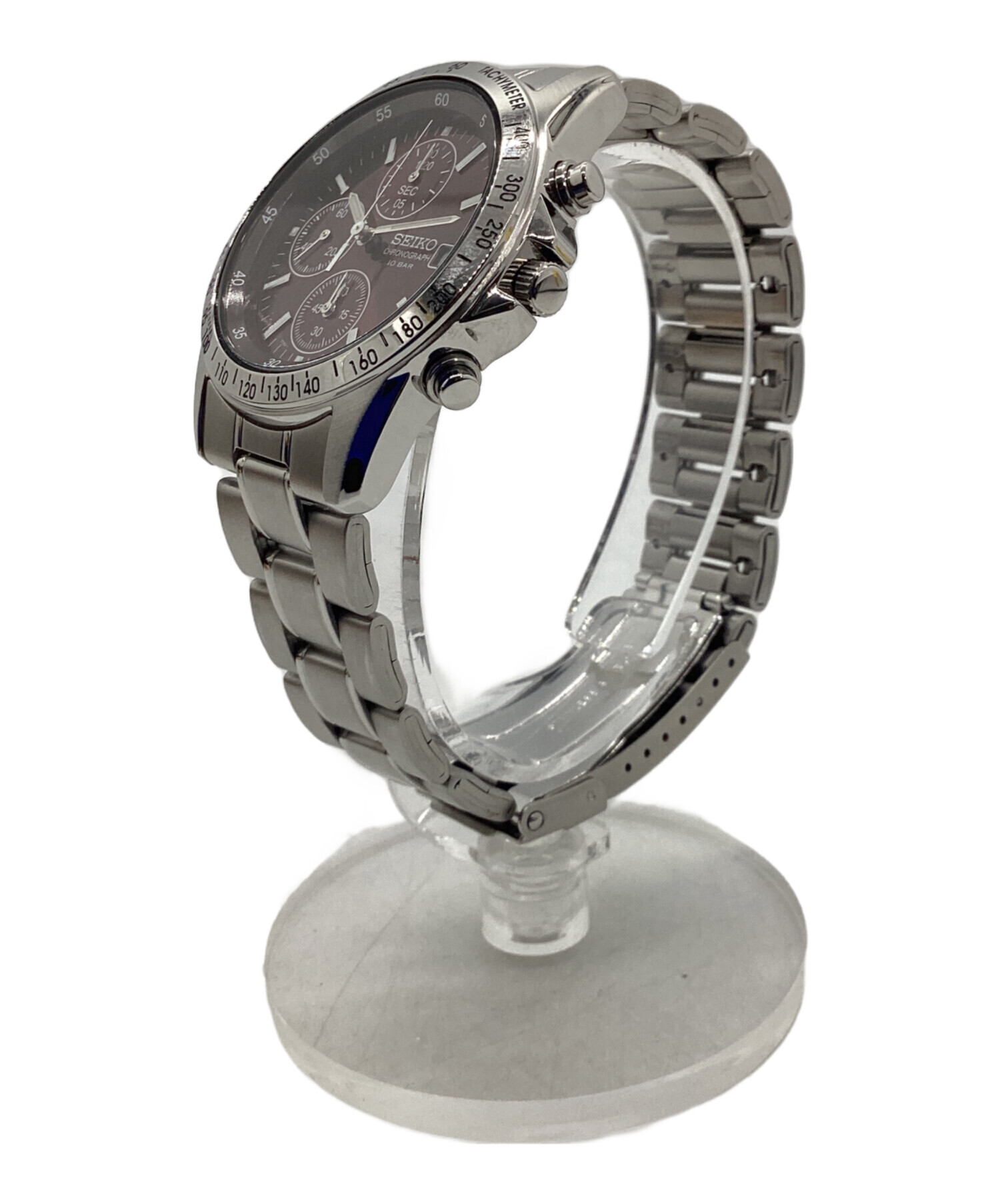 中古・古着通販】SEIKO (セイコー) クロノグラフ レッド｜ブランド