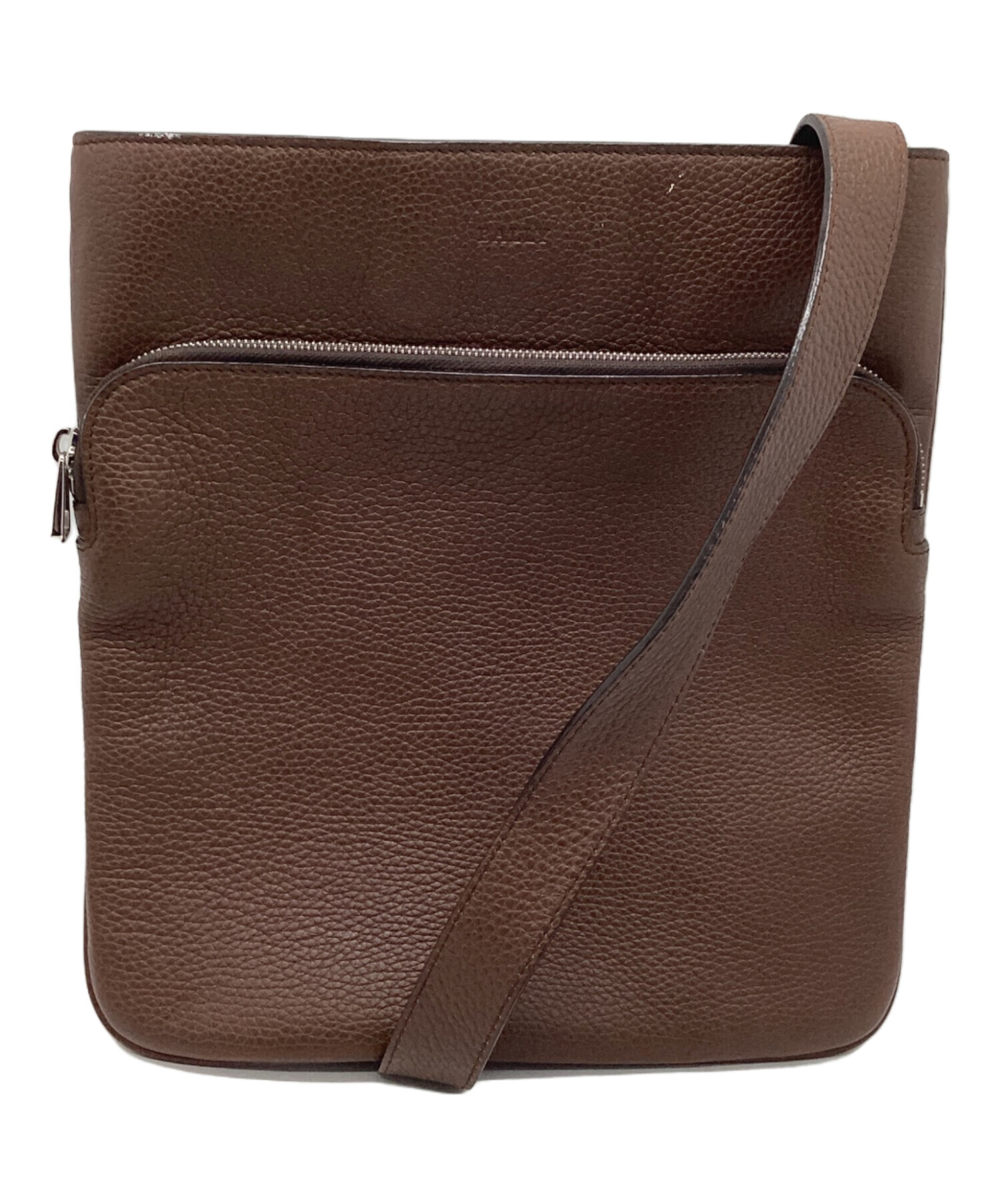 BALLY ダークブラウン バッグ 中古・古着通販】BALLY (バリー) ショルダーバッグ ブラウン｜ブランド