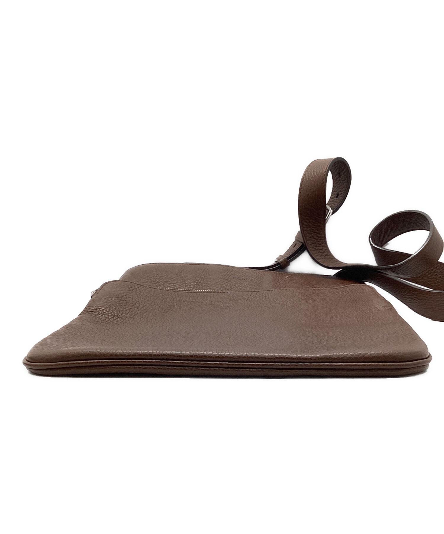 BALLY ダークブラウン バッグ 中古・古着通販】BALLY (バリー) ショルダーバッグ ブラウン｜ブランド
