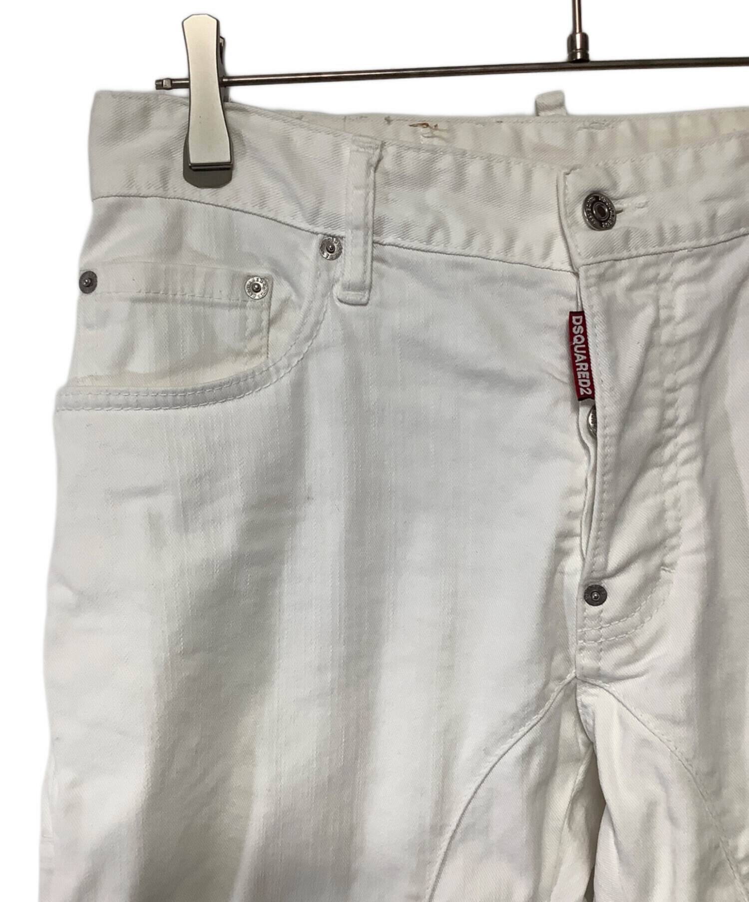 中古・古着通販】DSQUARED2 (ディースクエアード) ジーンズ ホワイト
