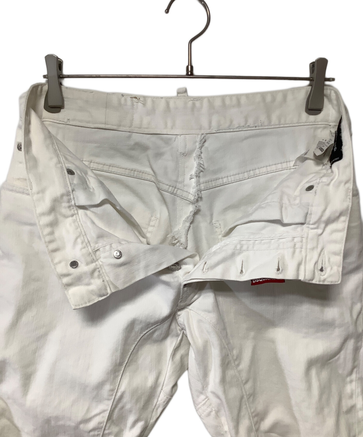 中古・古着通販】DSQUARED2 (ディースクエアード) ジーンズ ホワイト