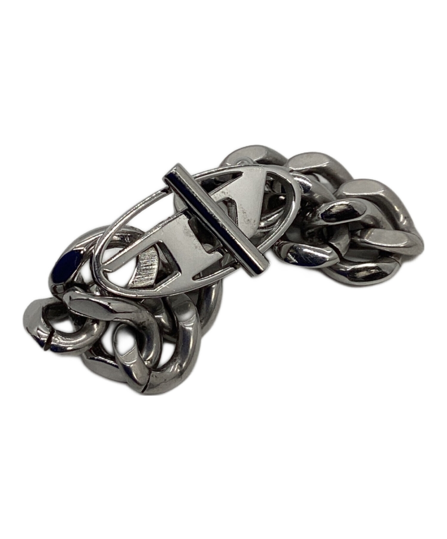 中古・古着通販】DIESEL (ディーゼル) チェーンリング シルバーカラー