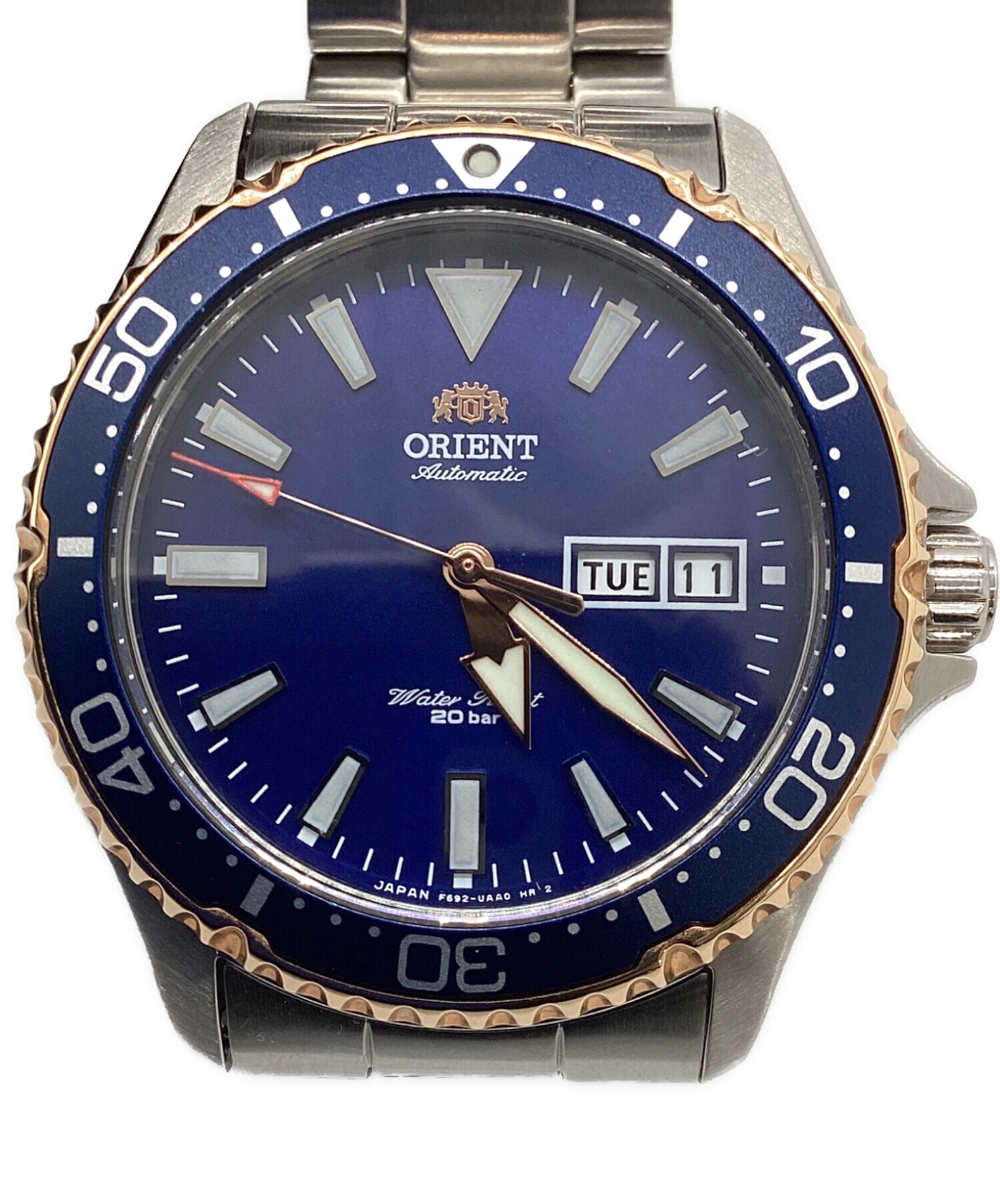 中古・古着通販】ORIENT (オリエント) リストウォッチ ブルー