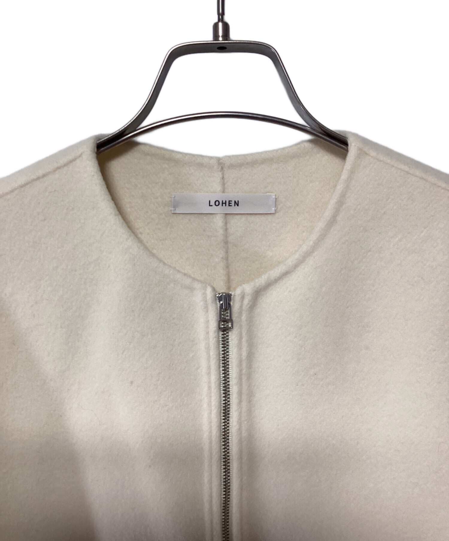 中古・古着通販】LOHEN (ローヘン) バックフォルムリバーZIPブルゾン