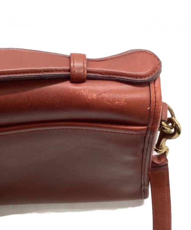 中古・古着通販】COACH (コーチ) ショルダーバッグ ボルドー｜ブランド