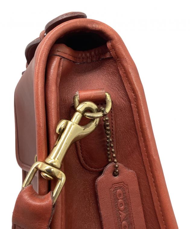 中古・古着通販】COACH (コーチ) ショルダーバッグ ボルドー｜ブランド