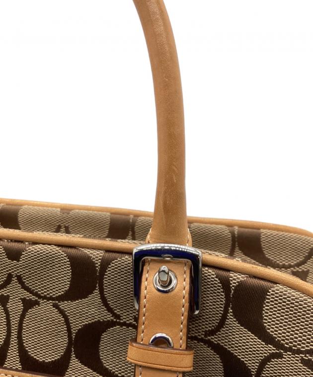 中古・古着通販】COACH (コーチ) ミニボストンバッグ ブラウン
