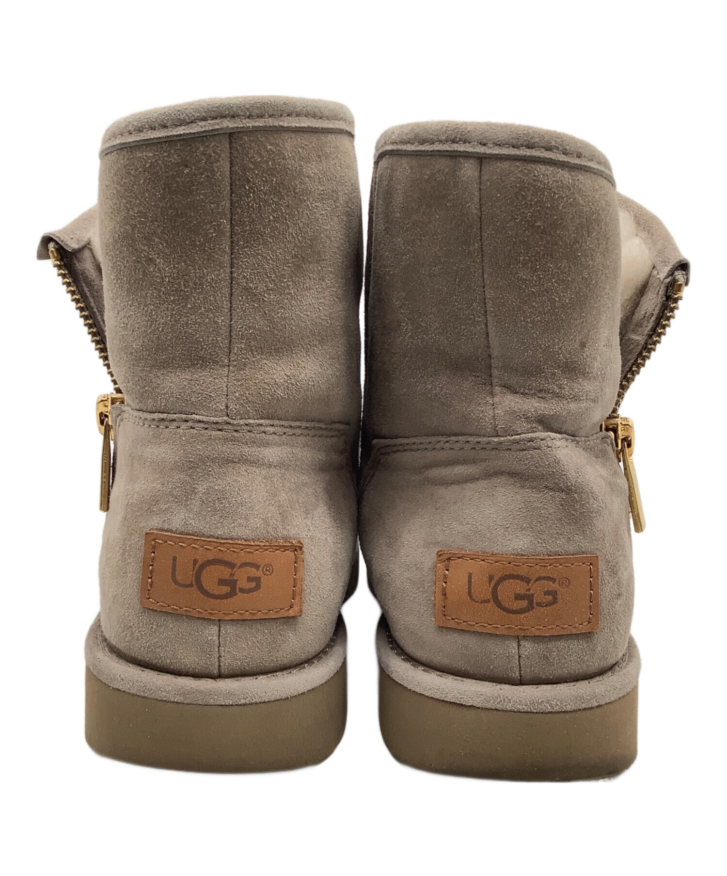 UGG ムートンブーツ ベージュ 未使用 中古・古着通販】UGG (アグ) ムートンブーツ ベージュ サイズ:24