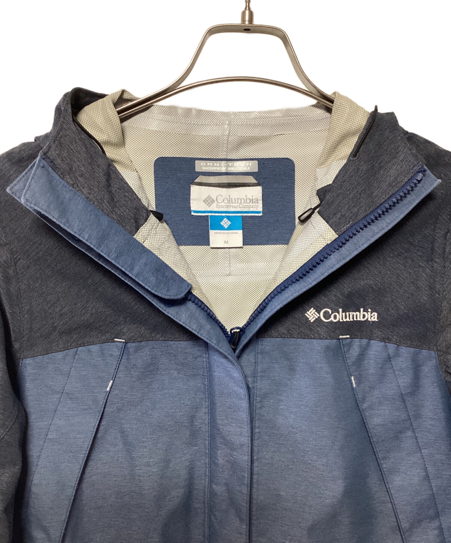 中古・古着通販】Columbia (コロンビア) マウンテンパーカー ブルー