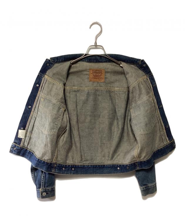 中古・古着通販】LEVI'S (リーバイス) 2nd復刻デニムジャケット ブルー
