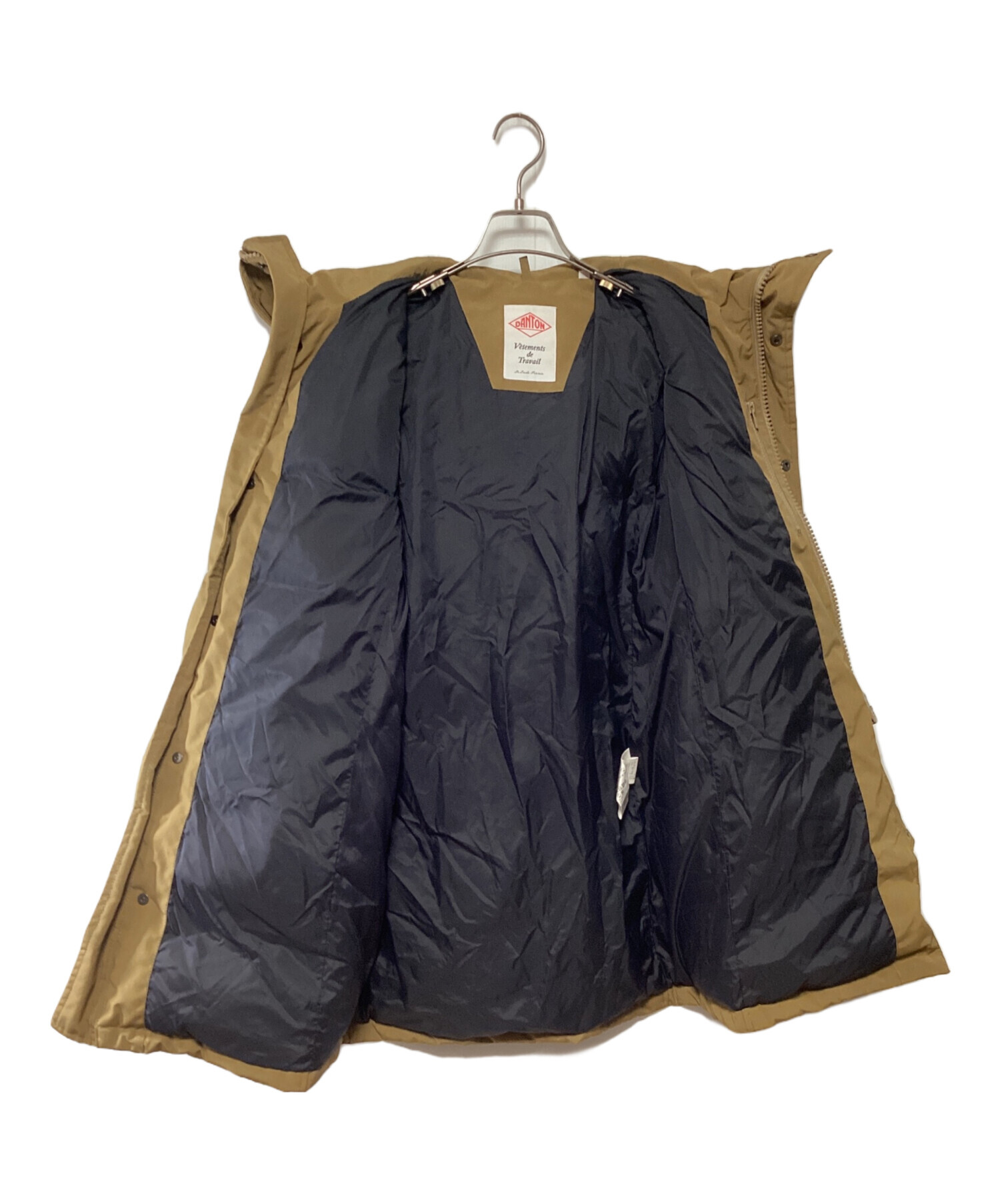 中古・古着通販】DANTON (ダントン) ダウンジャケット ブラウン サイズ