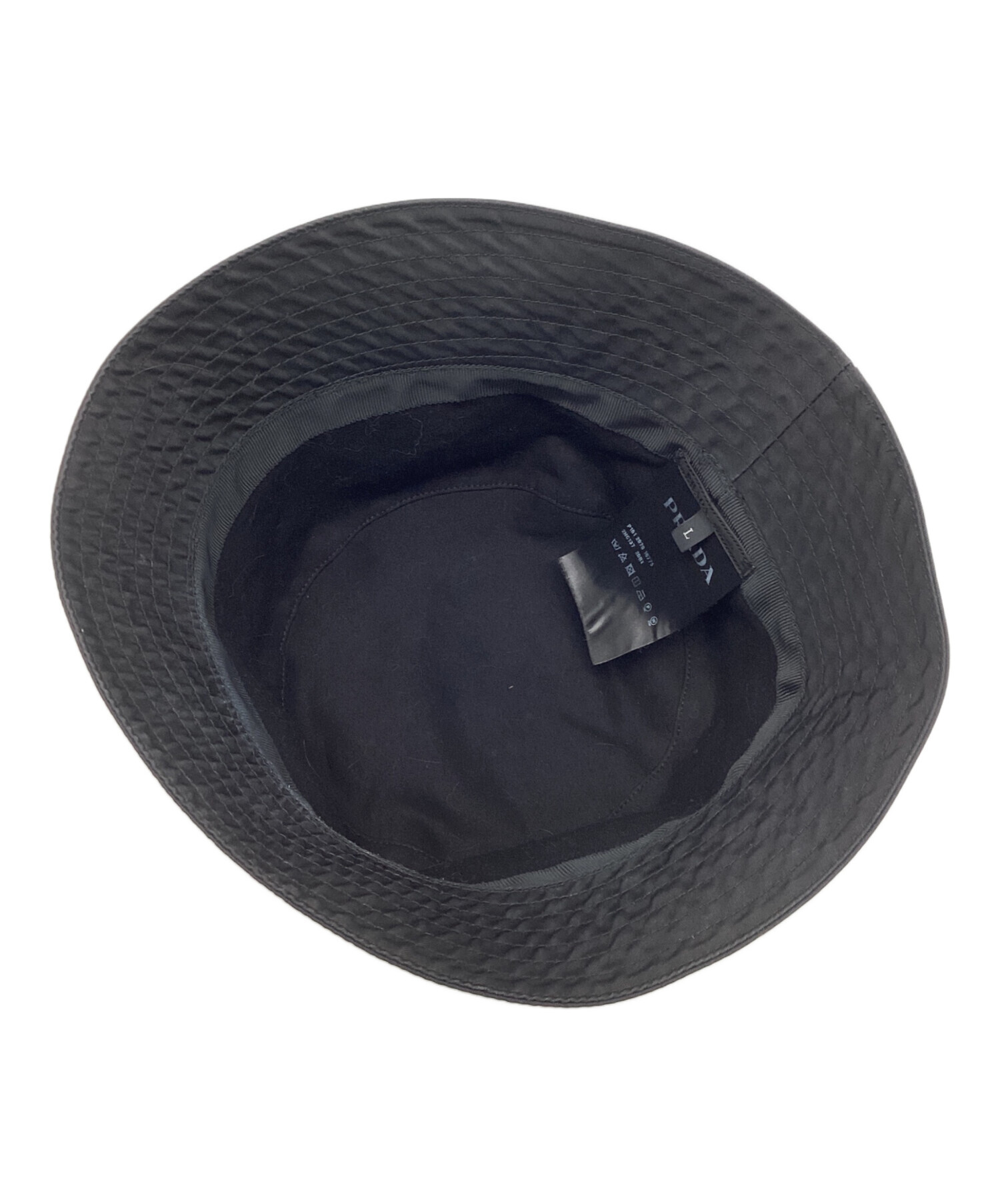 中古・古着通販】PRADA (プラダ) Re-Nylon バケットハット ブラック