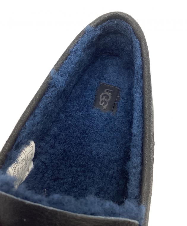 中古・古着通販】UGG (アグ) モカシンシューズ ブラック×ネイビー