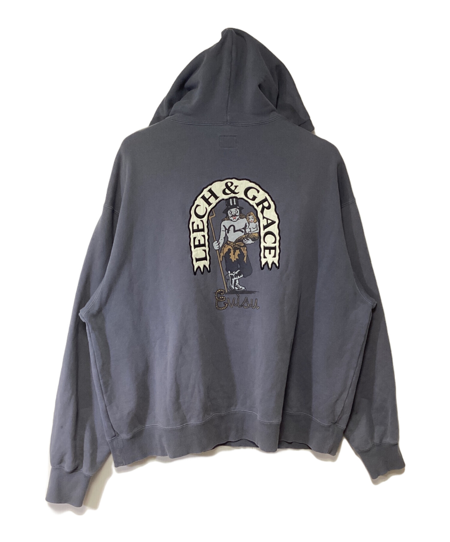 中古・古着通販】EVISU (エヴィス) プルオーバーパーカー ライト