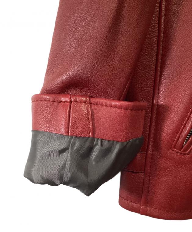 中古・古着通販】Schott (ショット) CLASSIC RACER JACKET レッド