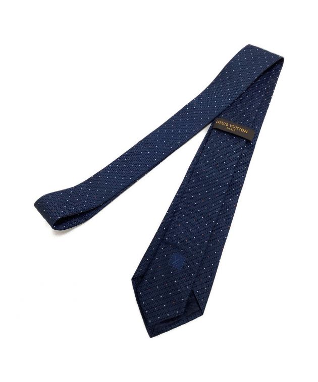 中古・古着通販】LOUIS VUITTON (ルイヴィトン) ネクタイ ネイビー