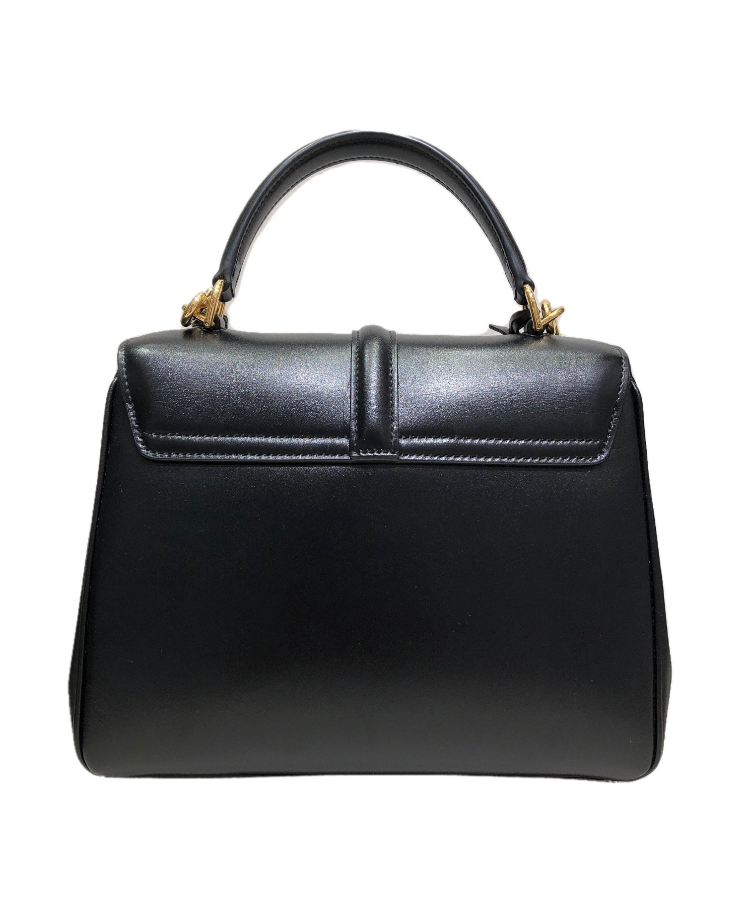 中古・古着通販】CELINE (セリーヌ) 16（セーズ） スモール ブラック 