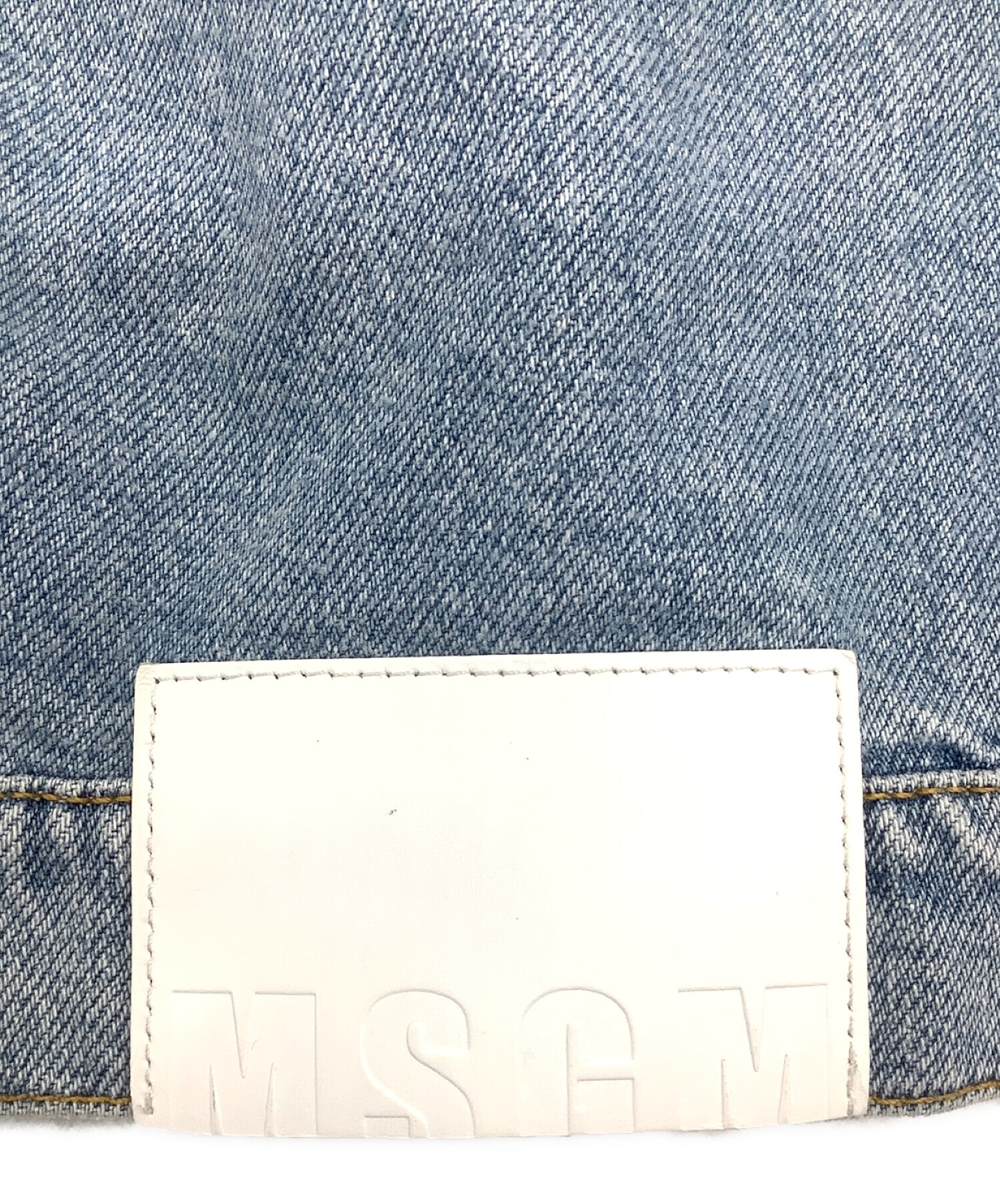 中古・古着通販】MSGM (エムエスジーエム) デニムジャケット