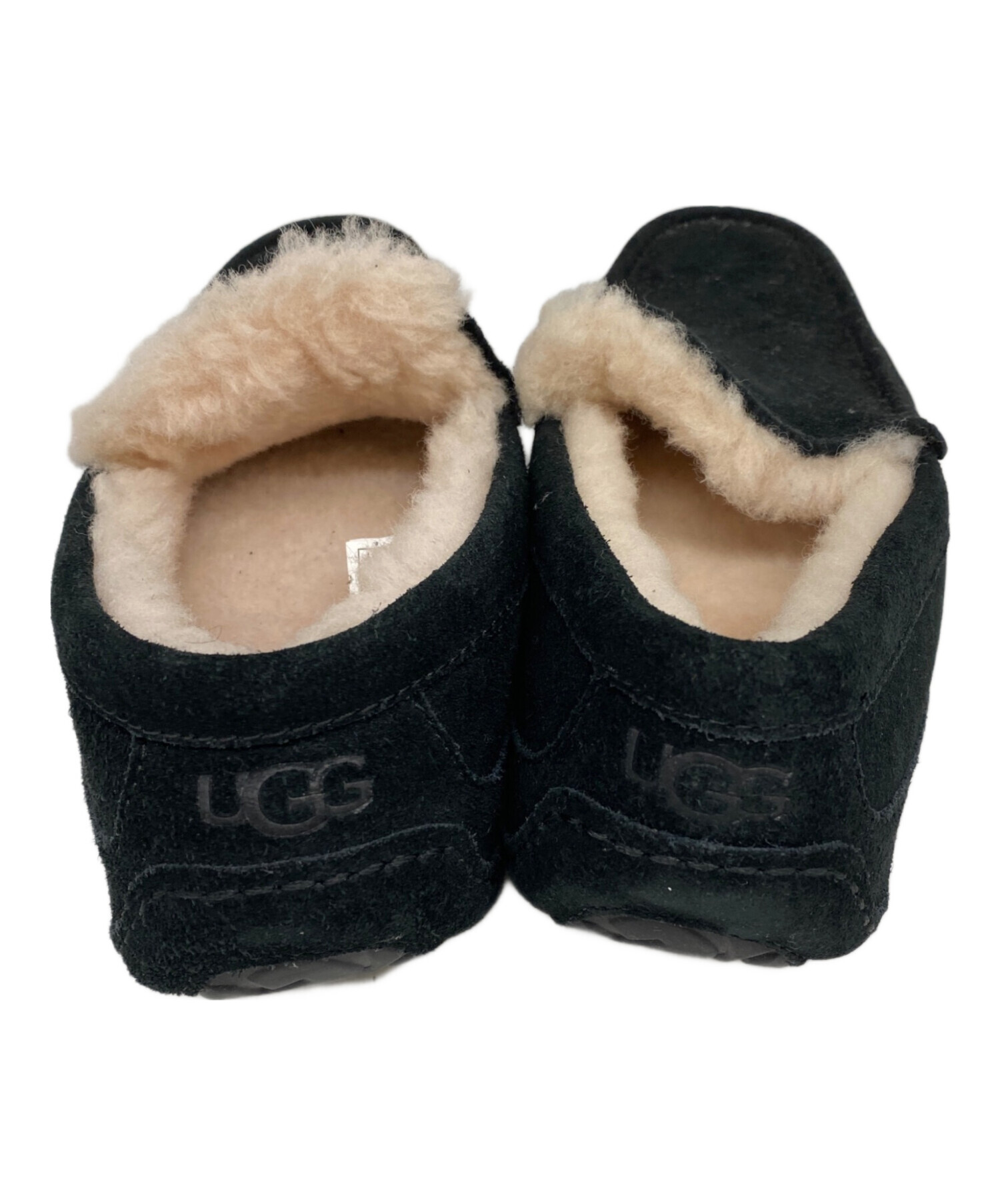 中古・古着通販】UGG (アグ) モカシンシューズ ブラック サイズ:27