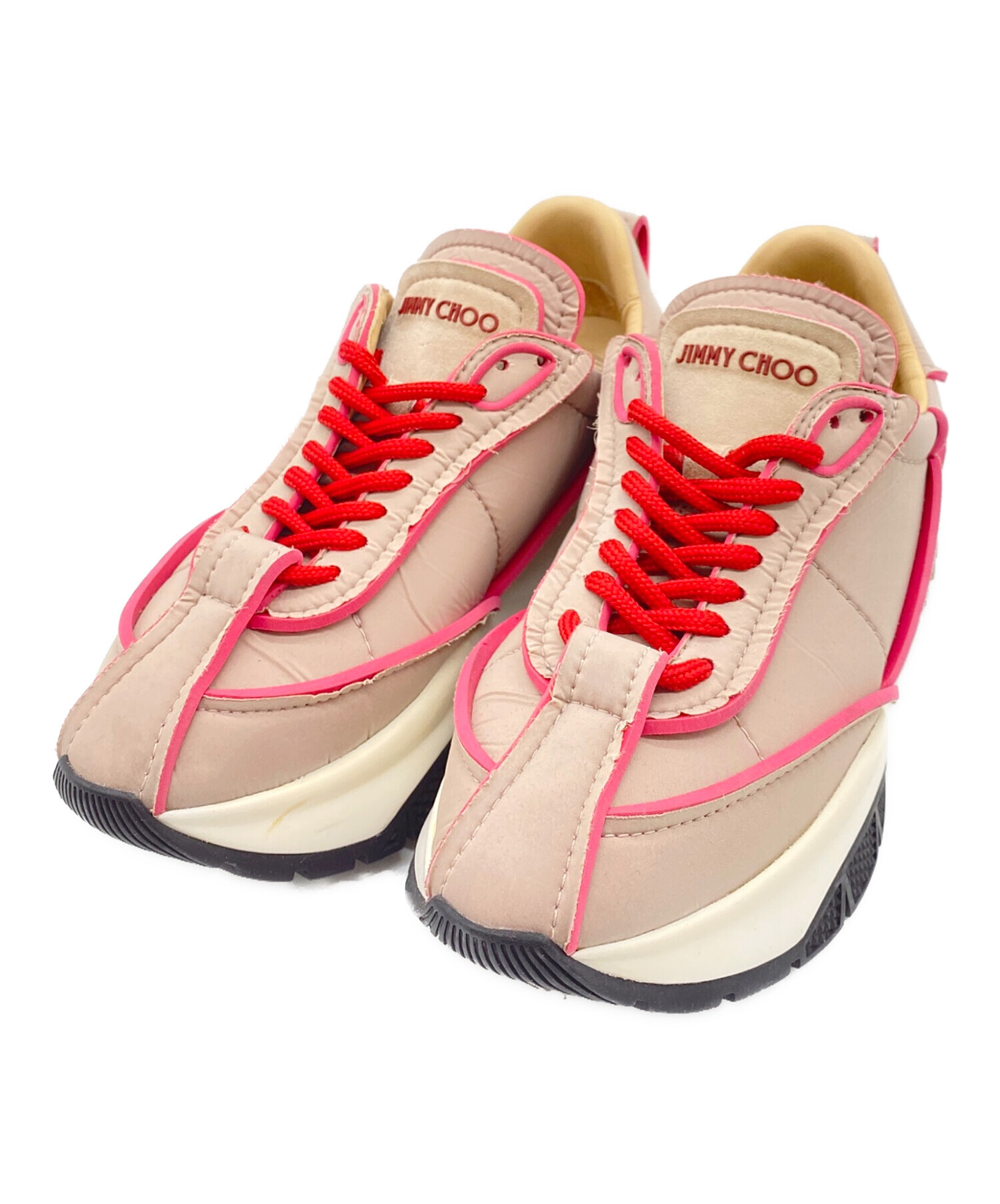 中古・古着通販】JIMMY CHOO (ジミーチュウ) RAINEスニーカー 