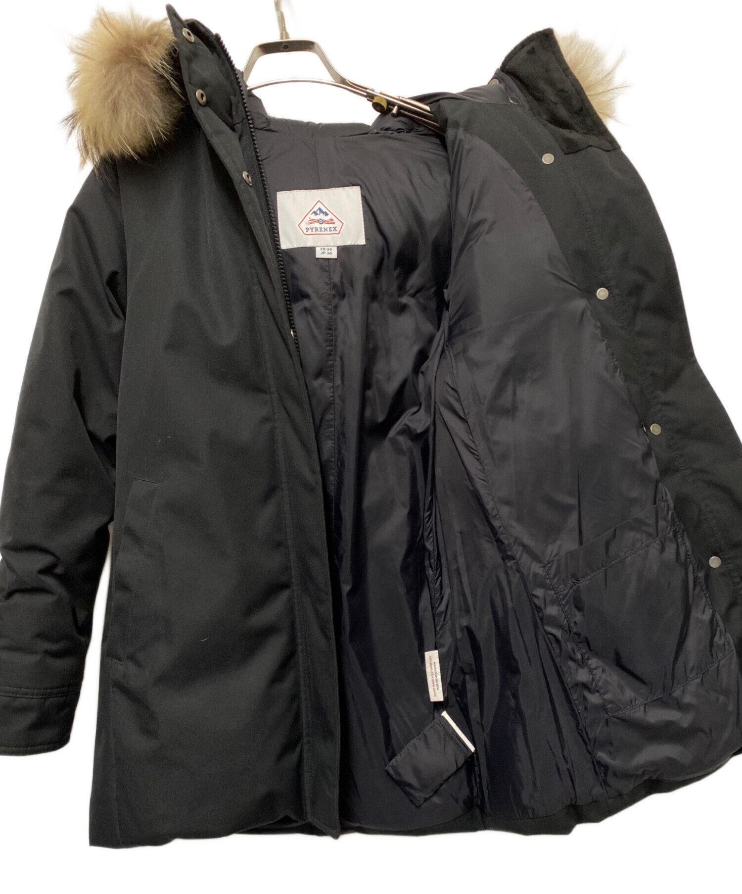 中古・古着通販】Pyrenex (ピレネックス) ダウンジャケット ブラック 