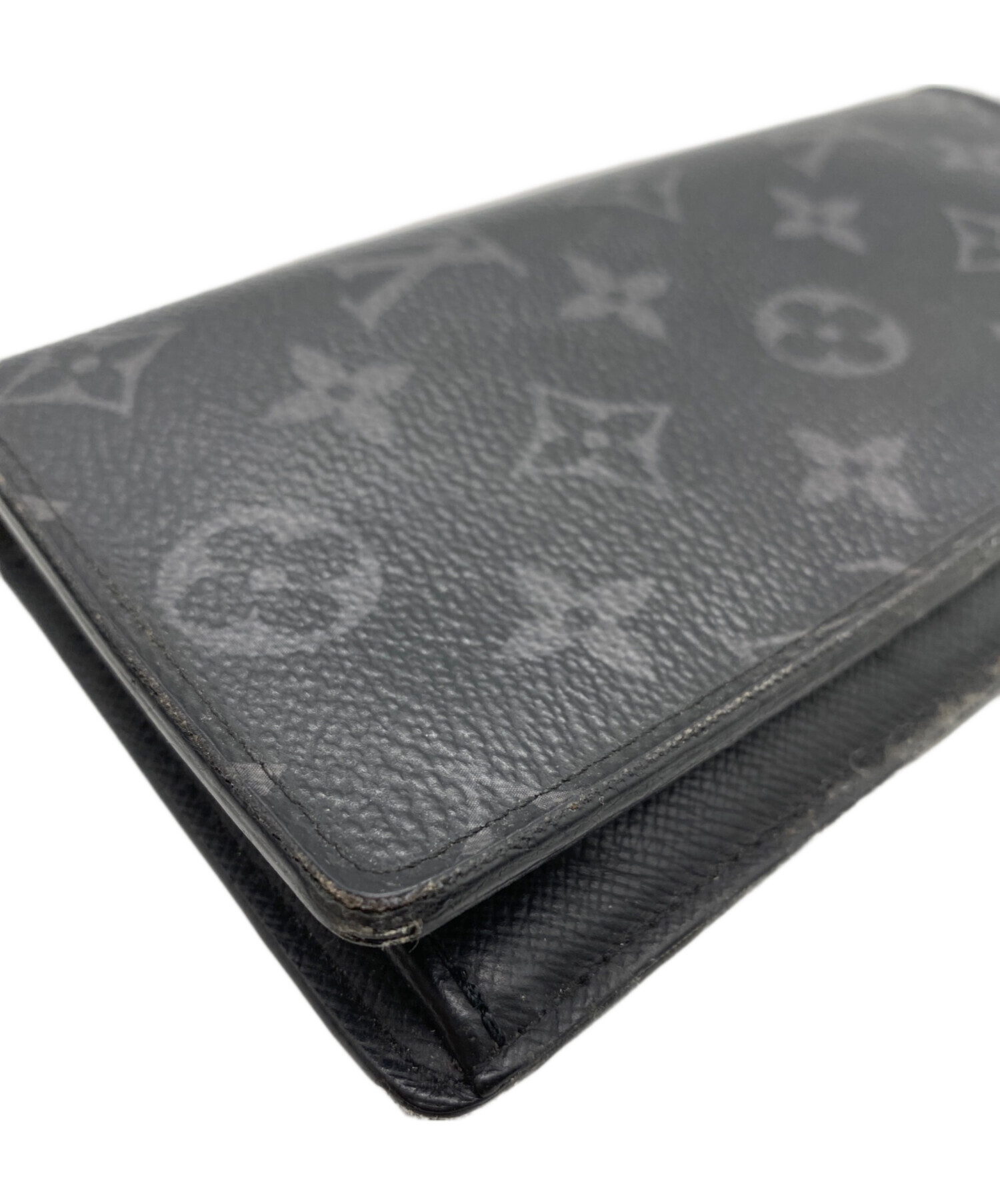 中古・古着通販】LOUIS VUITTON (ルイ ヴィトン) 長財布 ブラック