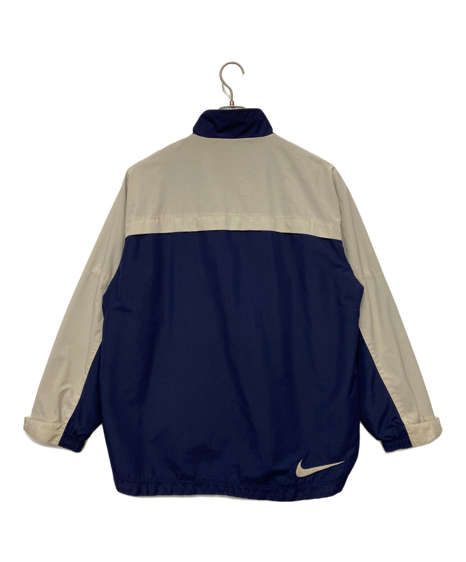 中古・古着通販】NIKE (ナイキ) ジャケット ネイビー×ベージュ サイズ