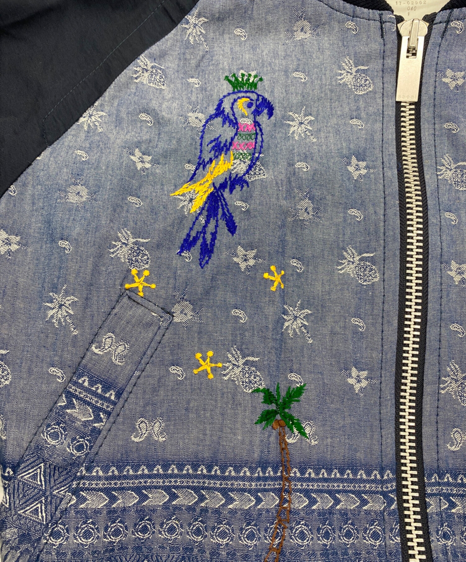 【海辺暮らし】sacai サカイ ボンバージャケット 海辺暮らし】sacai サカイ ボンバージャケット サカイ(Sacai)サカイ