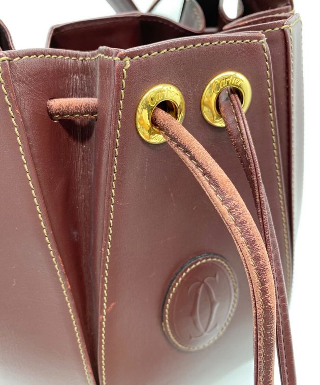 中古・古着通販】Cartier (カルティエ) マストライン ショルダーバッグ