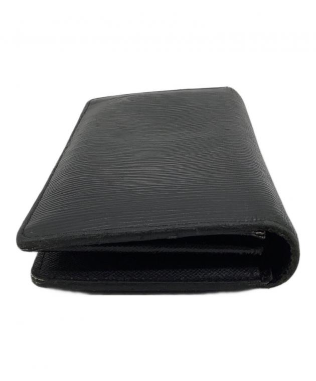 中古Louis Vuitton 長財布 ブラック 中古・古着通販】LOUIS VUITTON (ルイ ヴィトン) 長財布