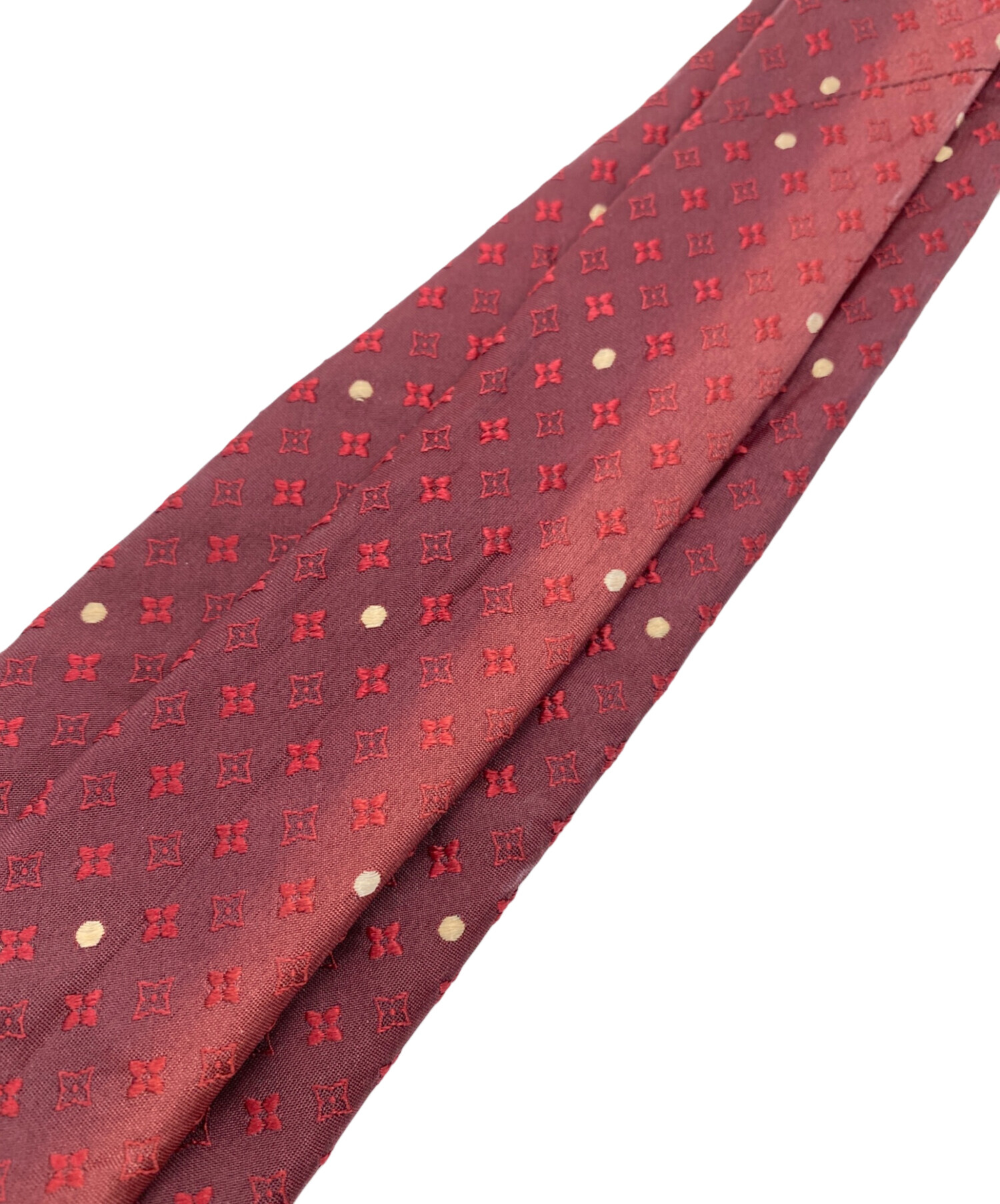 中古・古着通販】LOUIS VUITTON (ルイ ヴィトン) ネクタイ ワイン