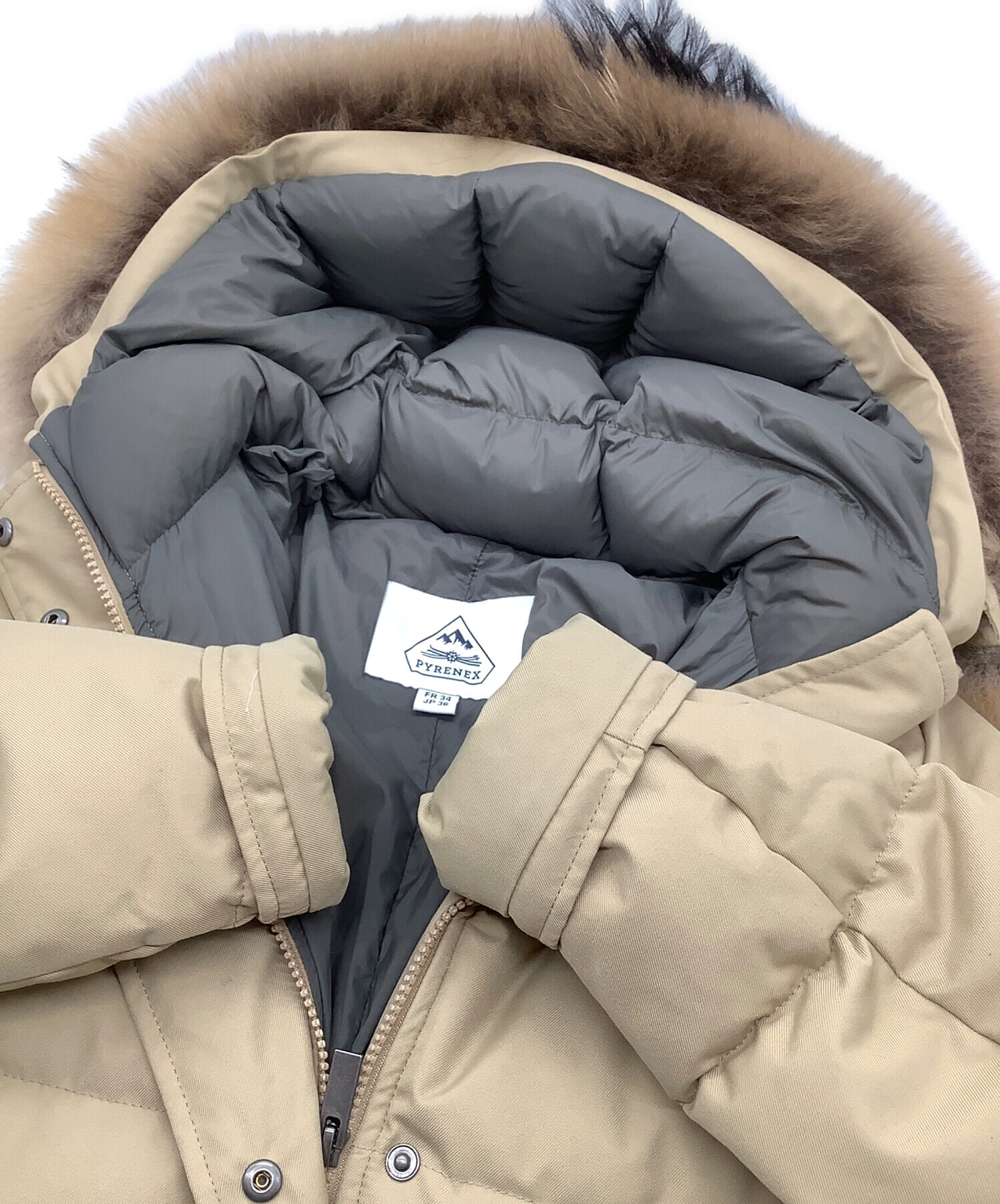 中古・古着通販】Pyrenex (ピレネックス) GRENOBLE ベージュ サイズ:36