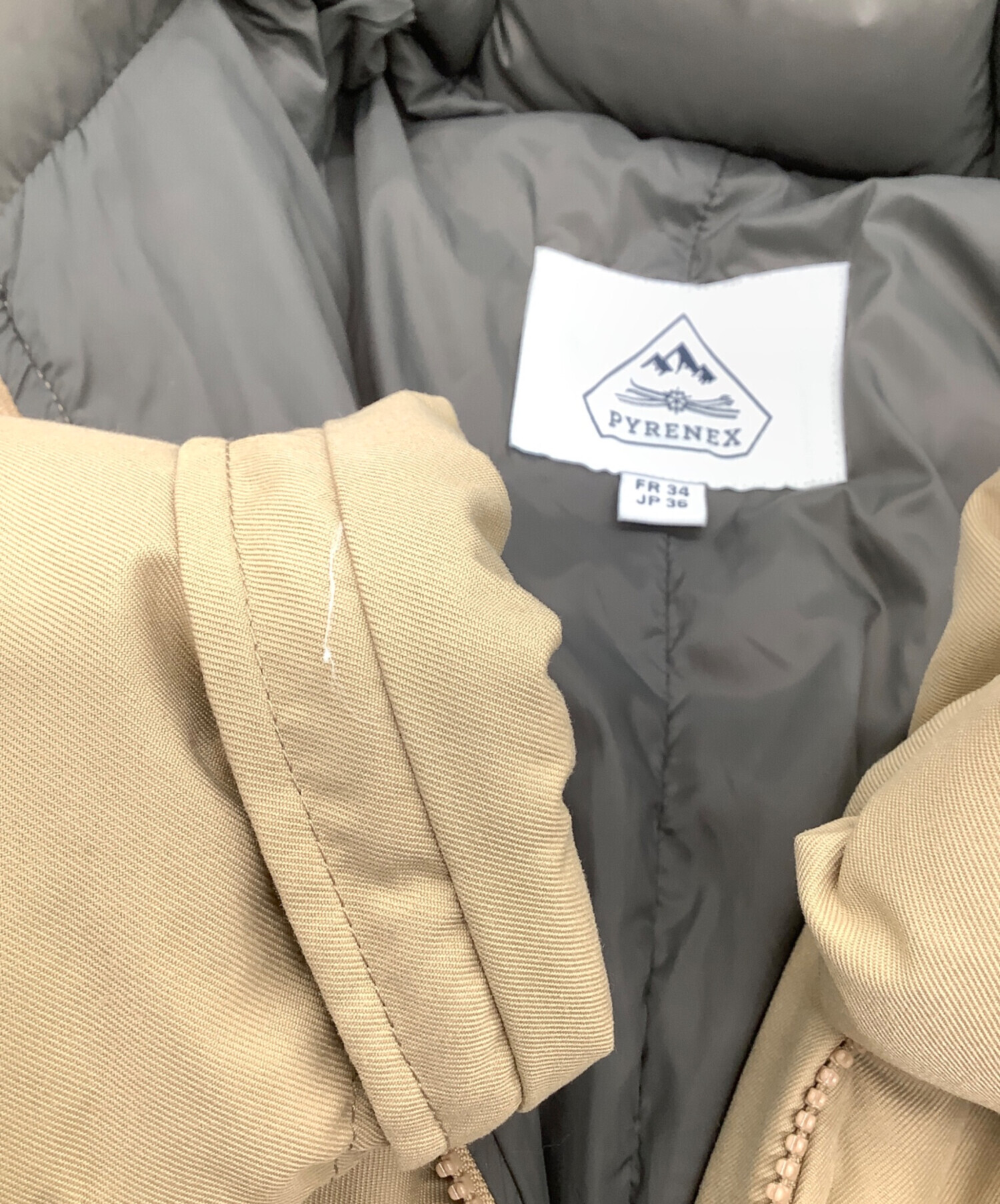 中古・古着通販】Pyrenex (ピレネックス) GRENOBLE ベージュ サイズ:36