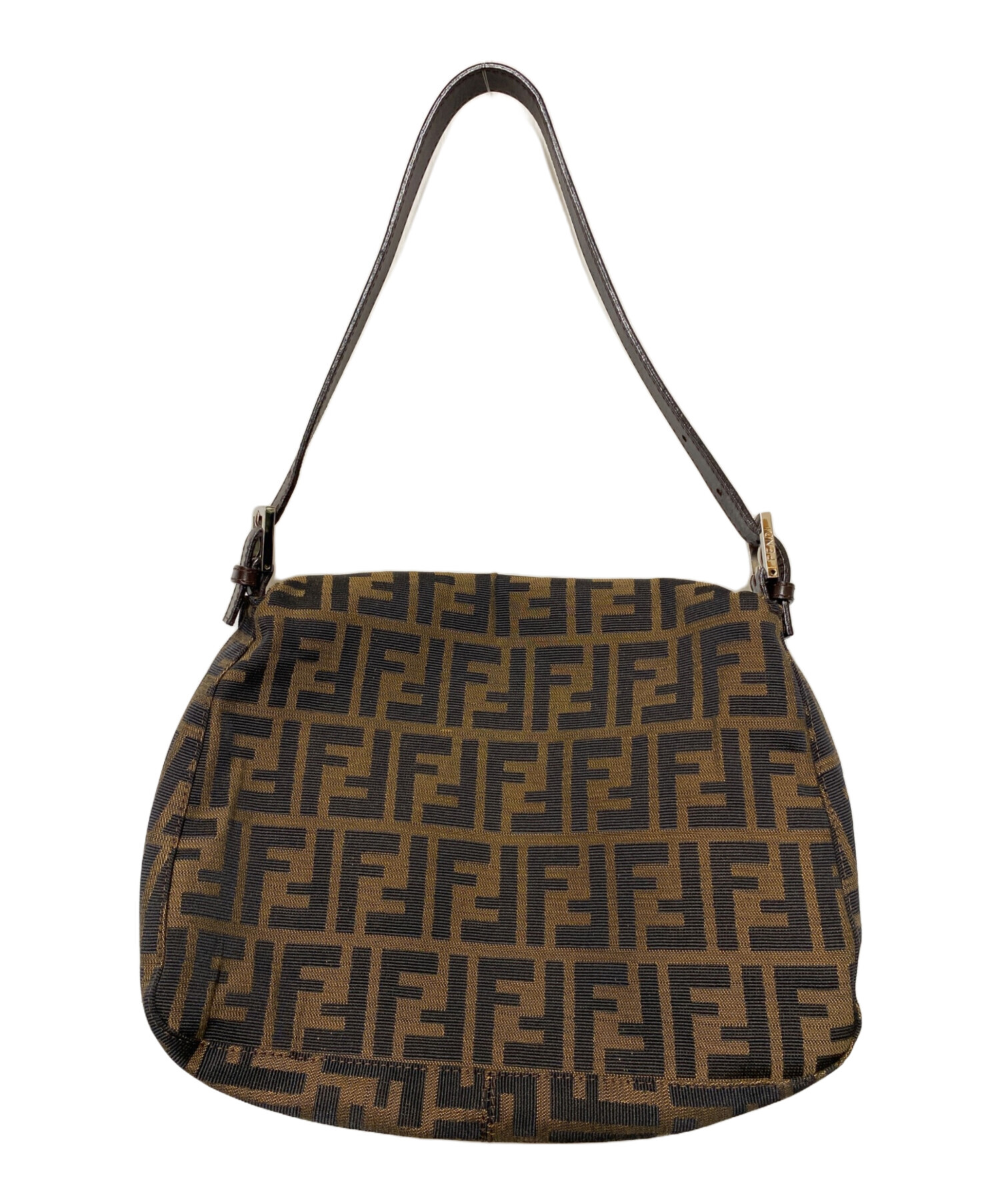 中古・古着通販】FENDI (フェンディ) ショルダーバッグ ブラウン 