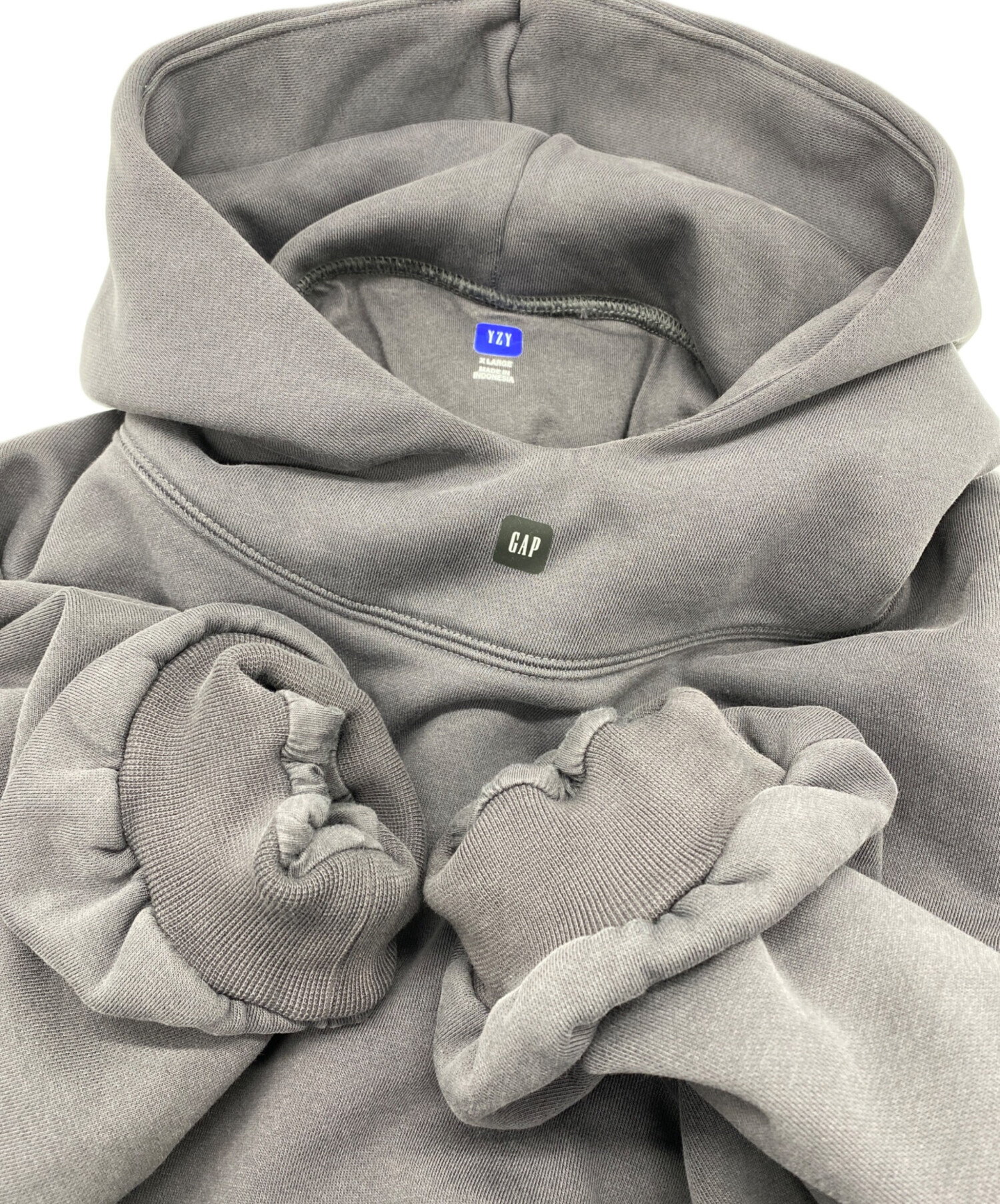 トップス yzy balenciaga logo hoodie YEEZY × GAP ENGINEERED BY BALENCIAGA / LOGO HOODIE - GANGSTA